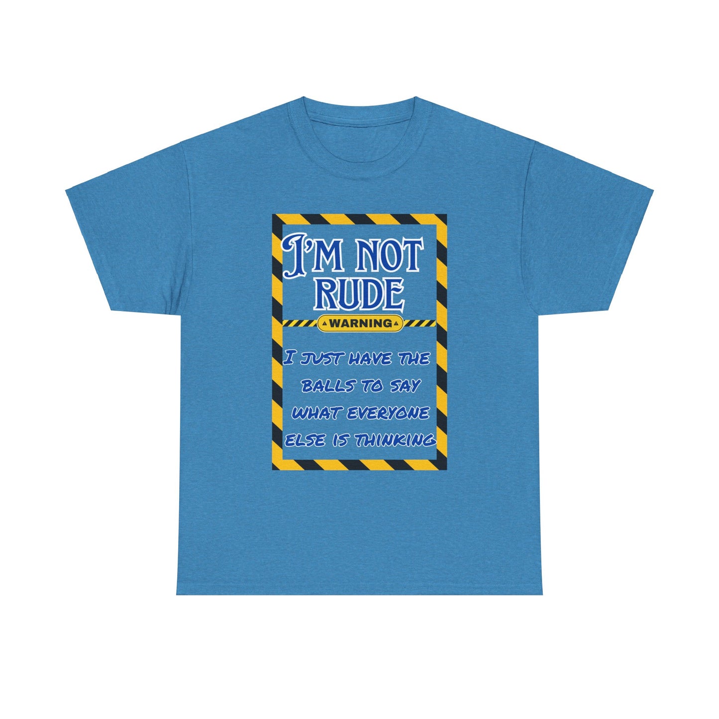Not Rude Unisex Heavy Cotton Tee