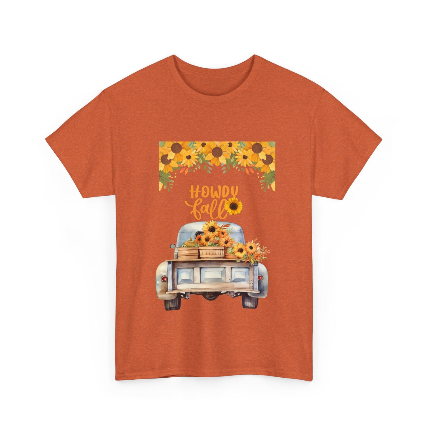 Howdy Fall Heavy Cotton Tee