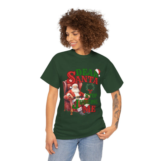 Dear Santa Unisex Heavy Cotton Tee