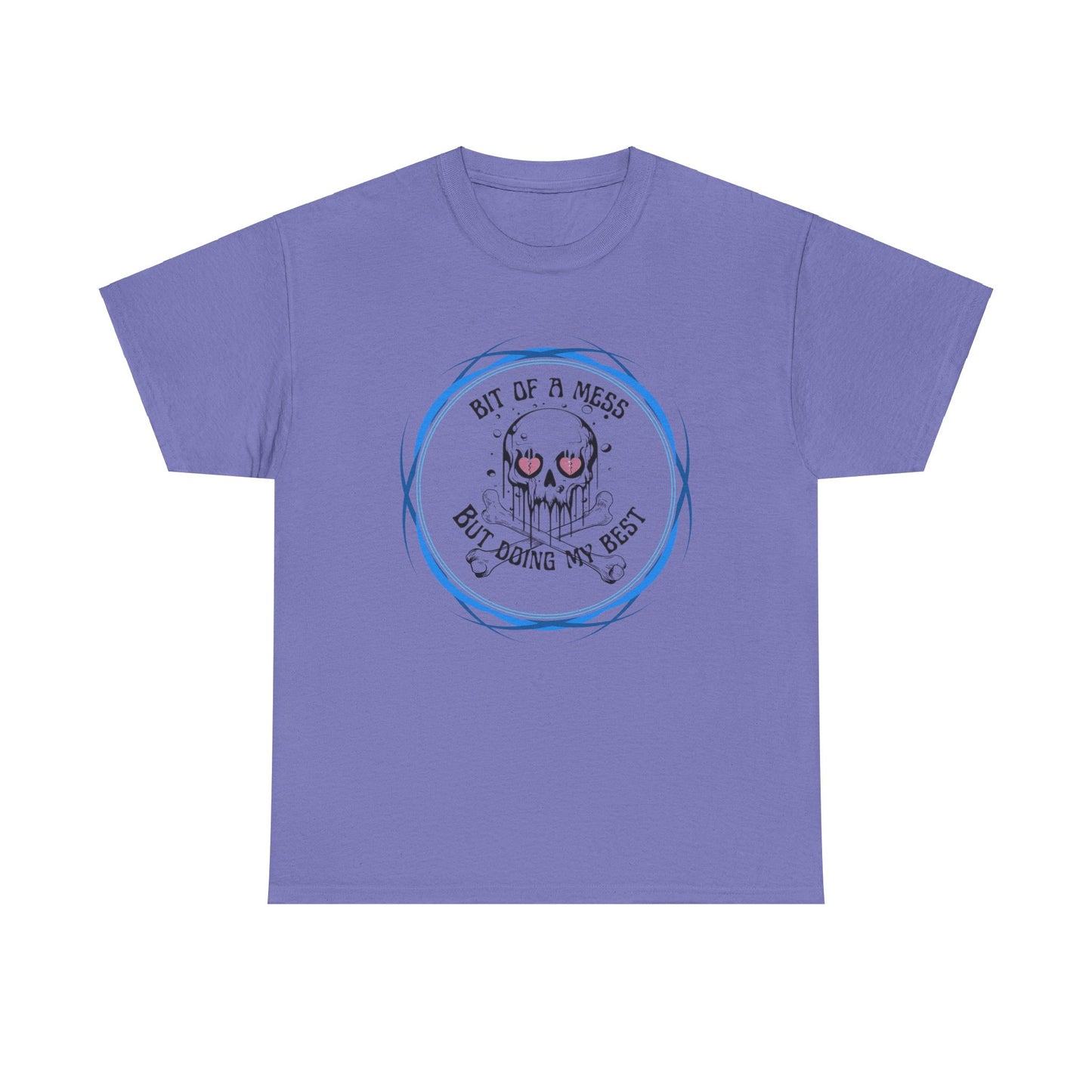 Bit of a Mess Unisex Heavy Cotton Tee