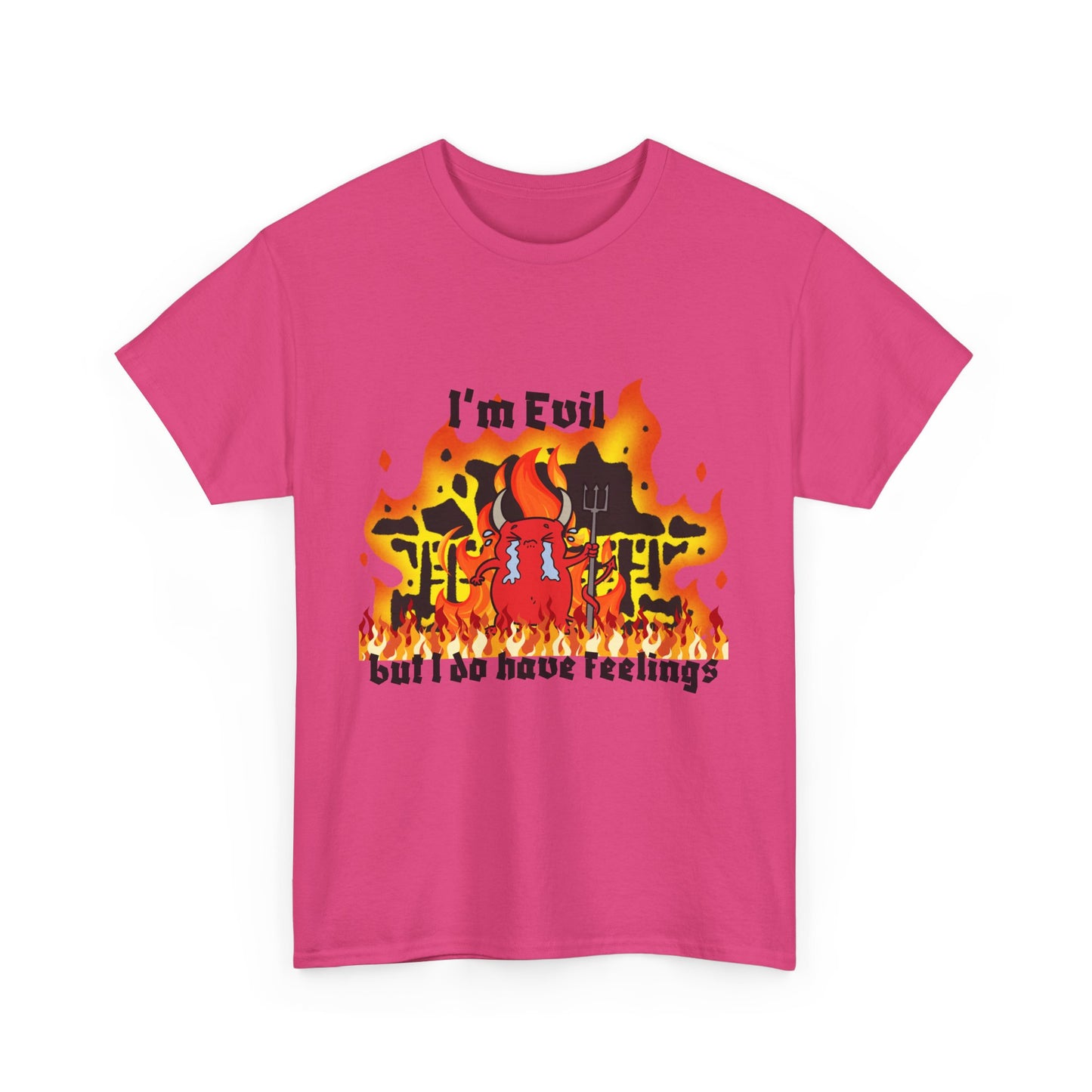 I'm evil Unisex Heavy Cotton Tee