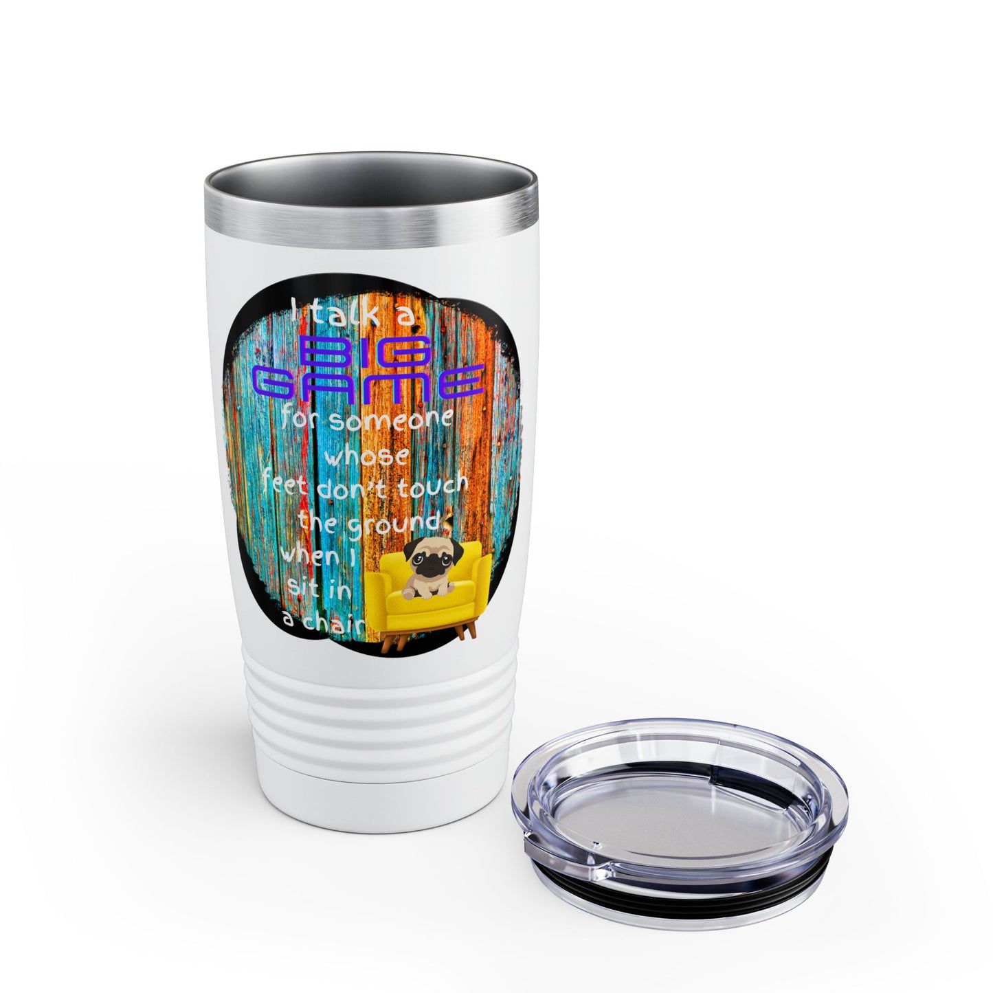 I Talk a Big Game Ringneck Tumbler, 20oz