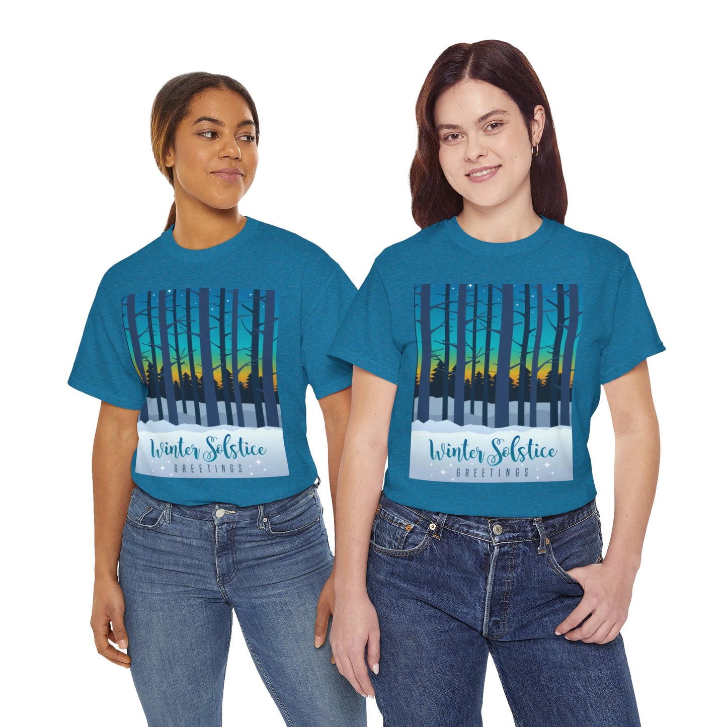 Winter Solstice Unisex Heavy Cotton Tee