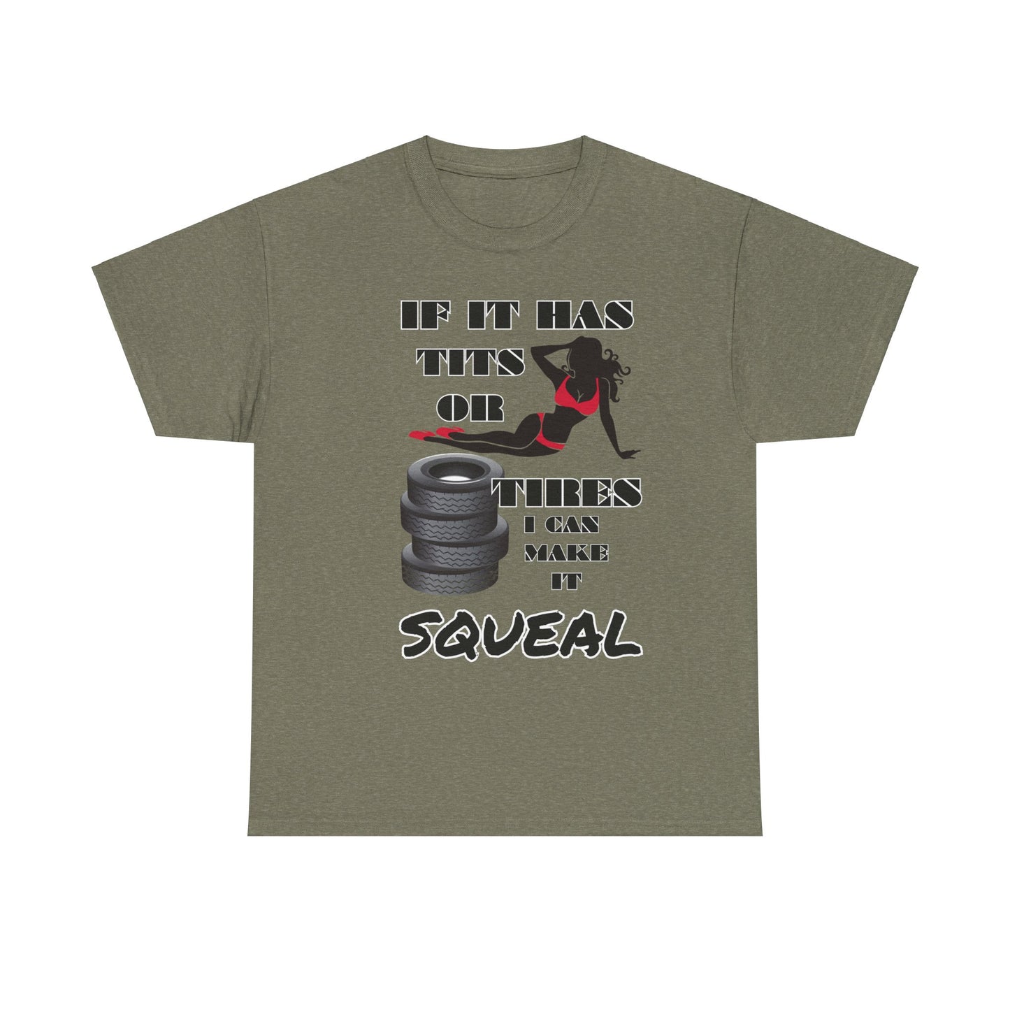 Squeal Unisex Heavy Cotton Tee