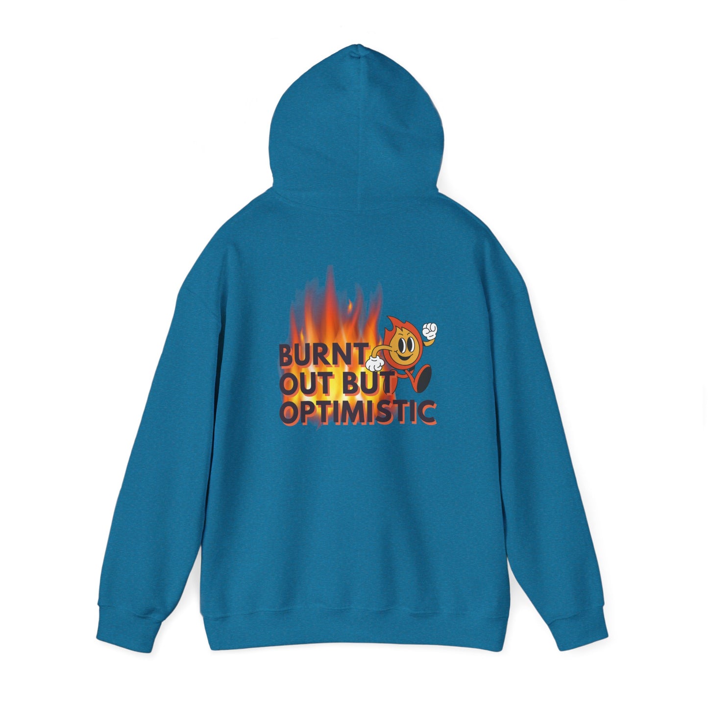 Burnt out Unisex Heavy Blend™ Hooded Sweatshirt
