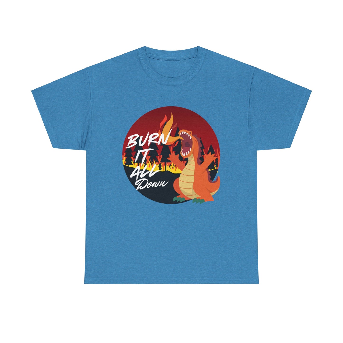 Burn It Unisex Heavy Cotton Tee