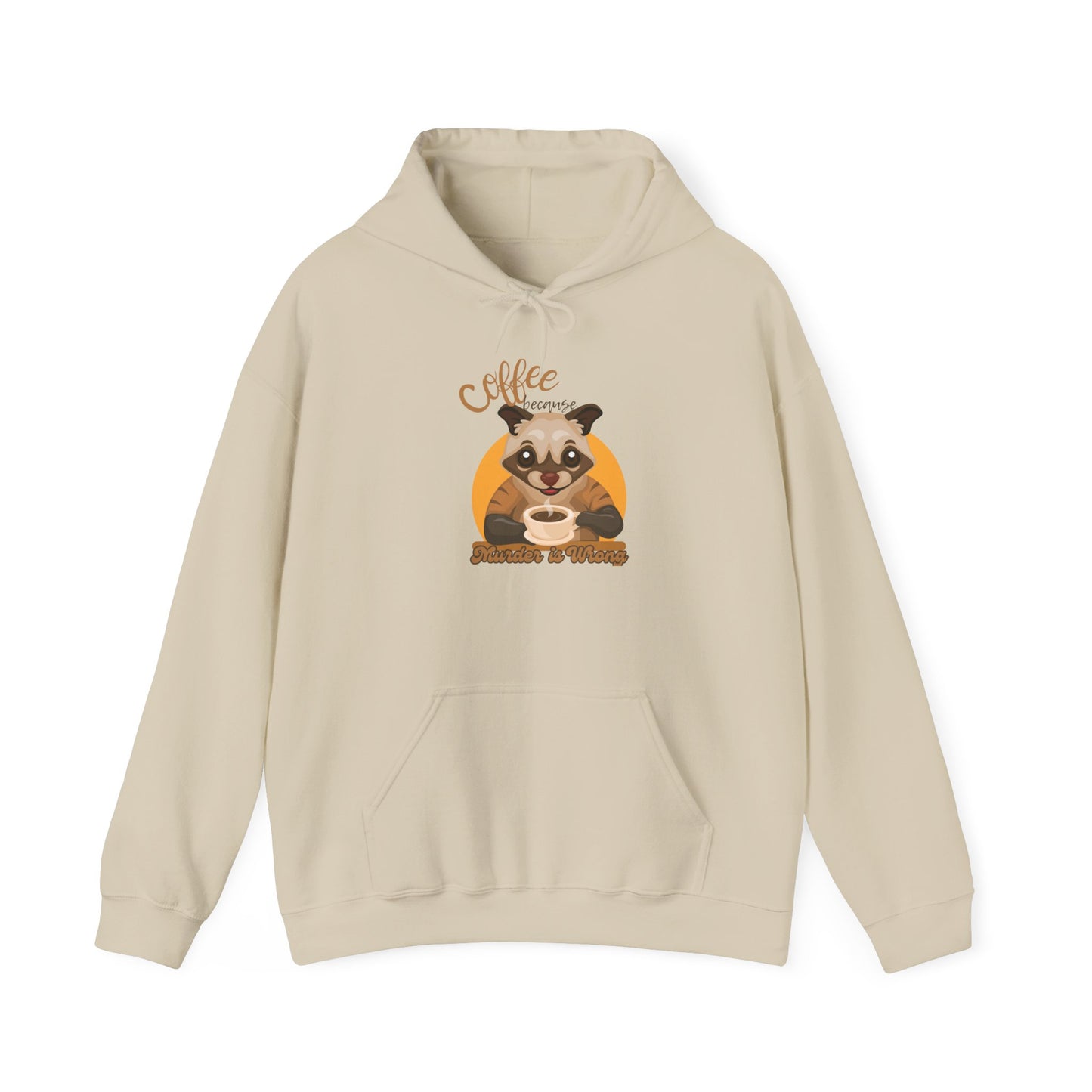 Coffee Unisex Heavy Blend™ Hooded Sweatshirt