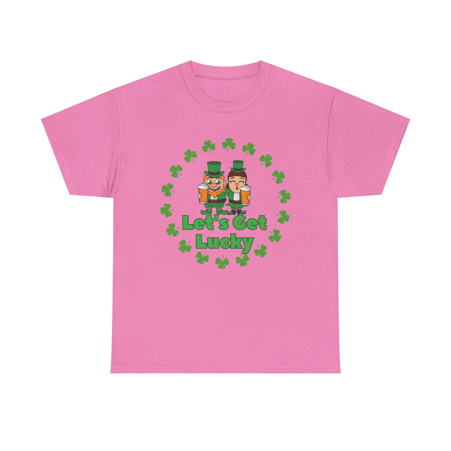 Lets get Lucky Unisex Heavy Cotton Tee