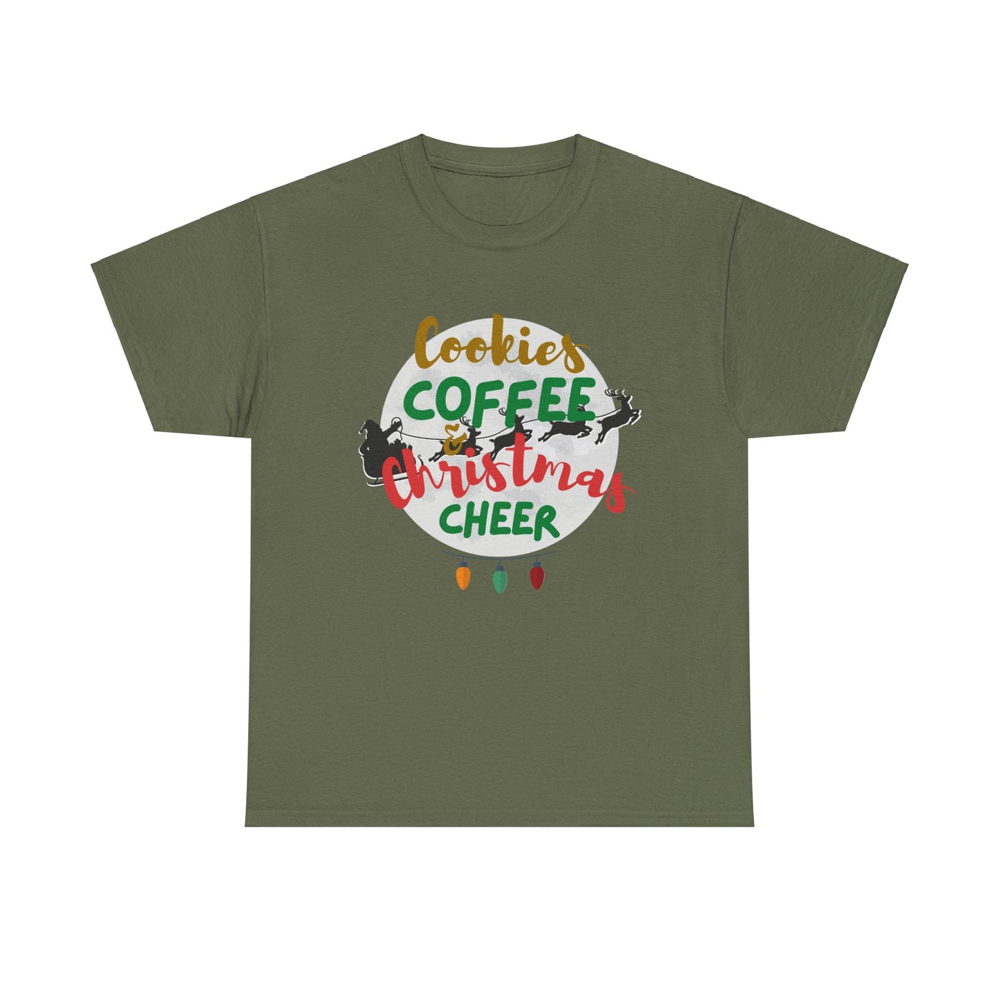 Christmas Cookies Unisex Heavy Cotton Tee