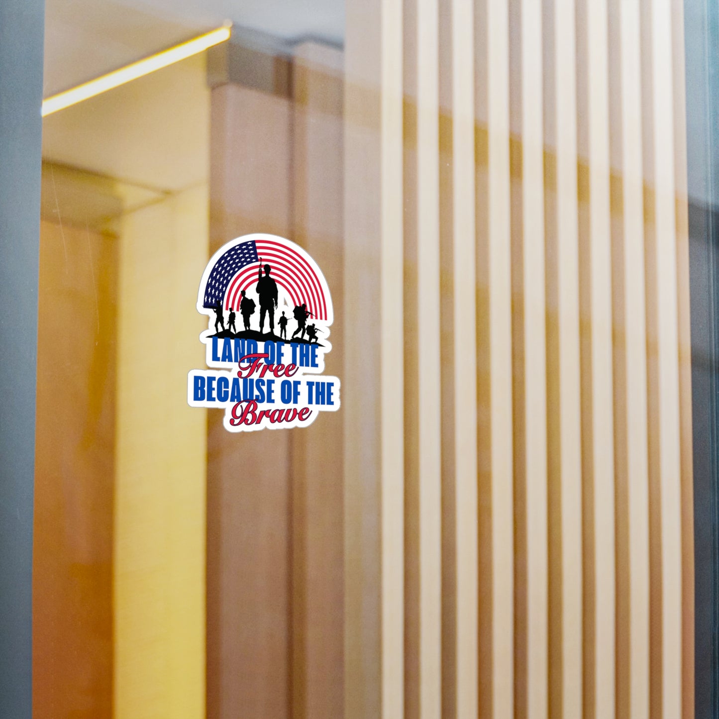 Brave Kiss-Cut Vinyl Decals