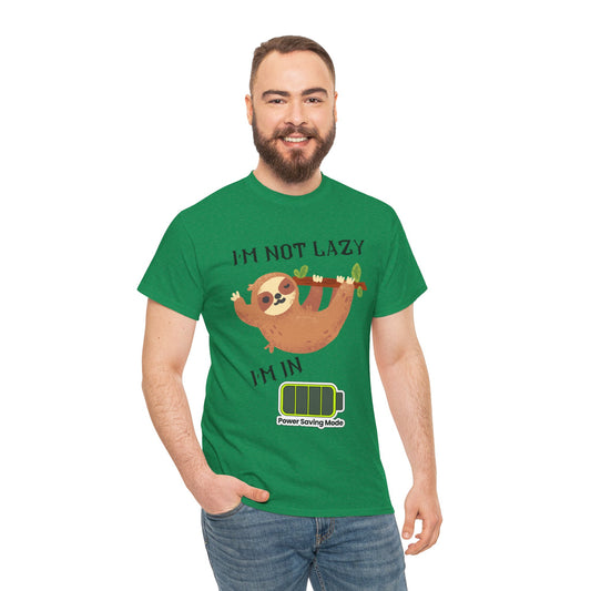 Not Lazy Unisex Heavy Cotton Tee