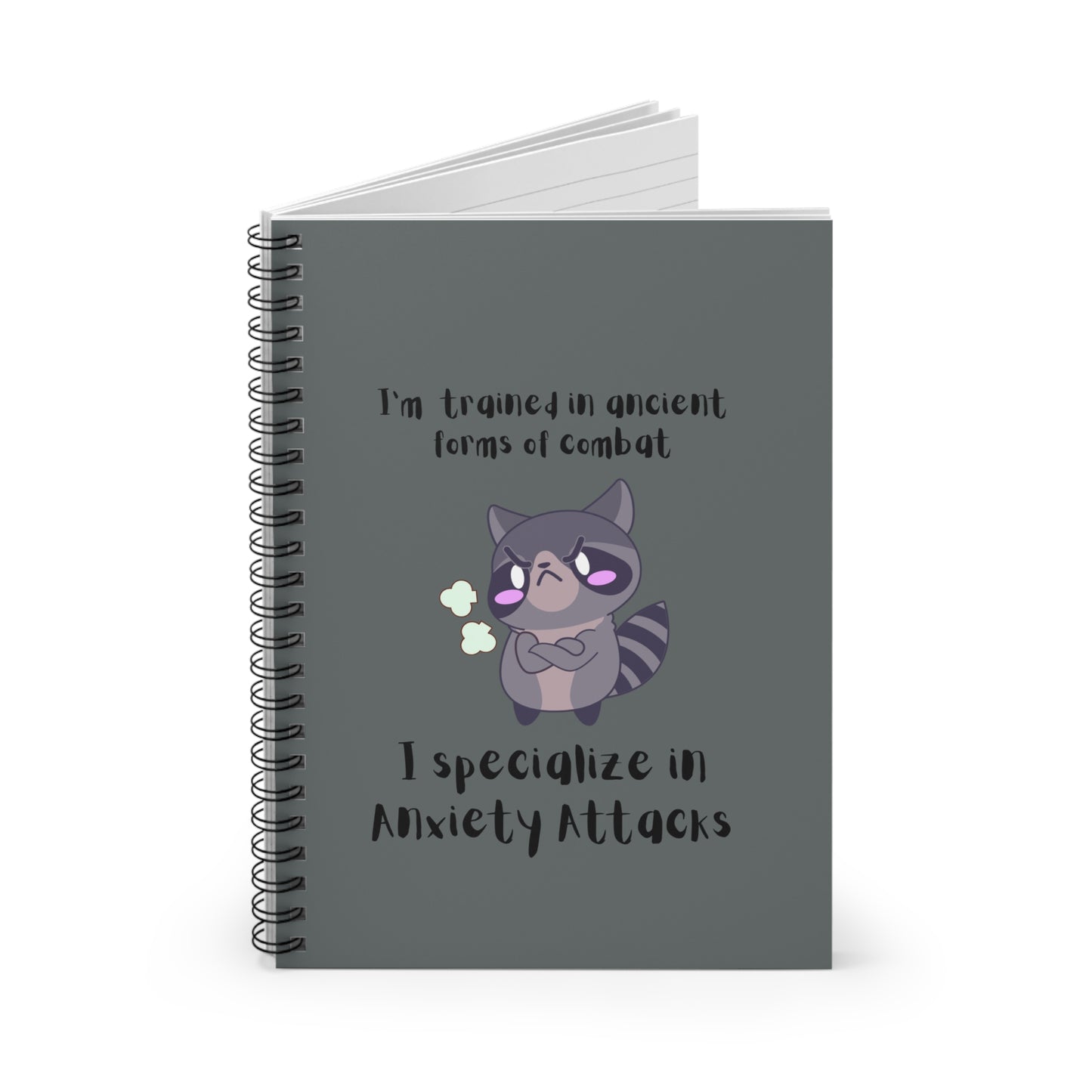 I'm trained Spiral Notebook - Ruled Line