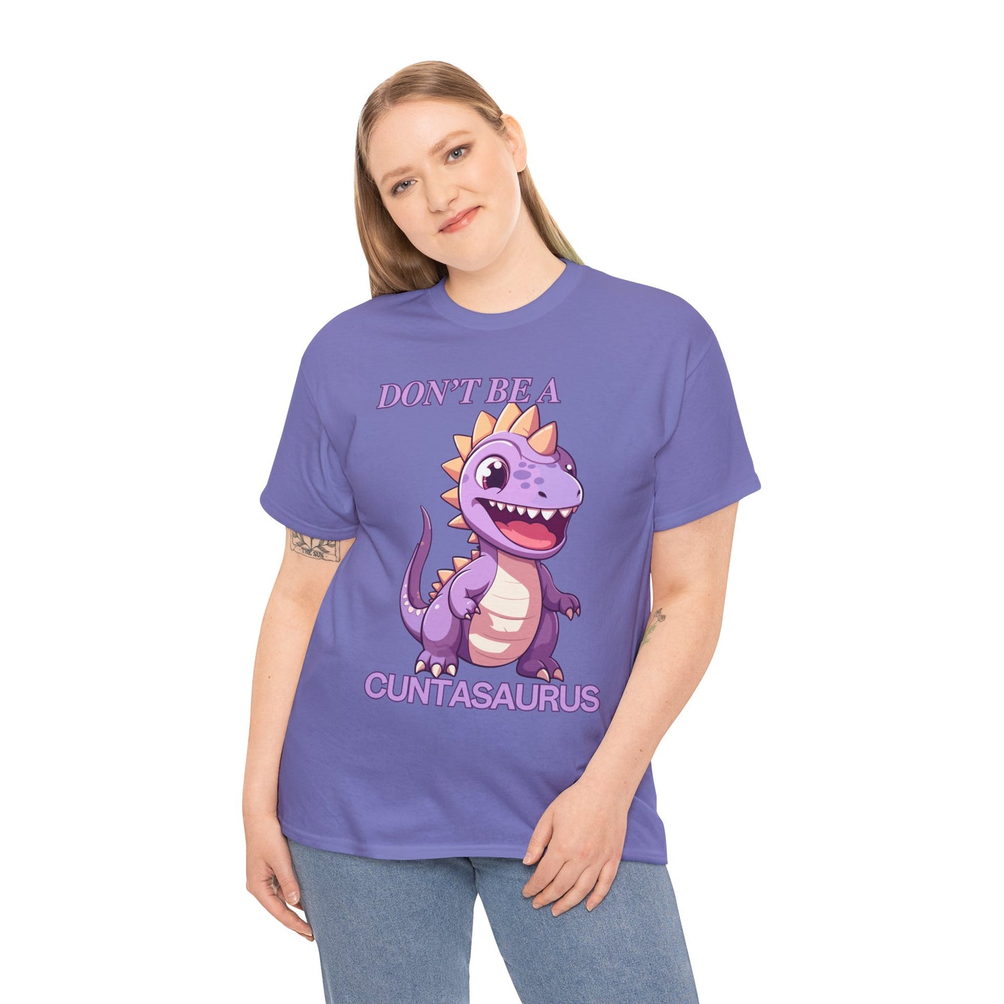 Don't Be Dino Unisex Heavy Cotton Tee