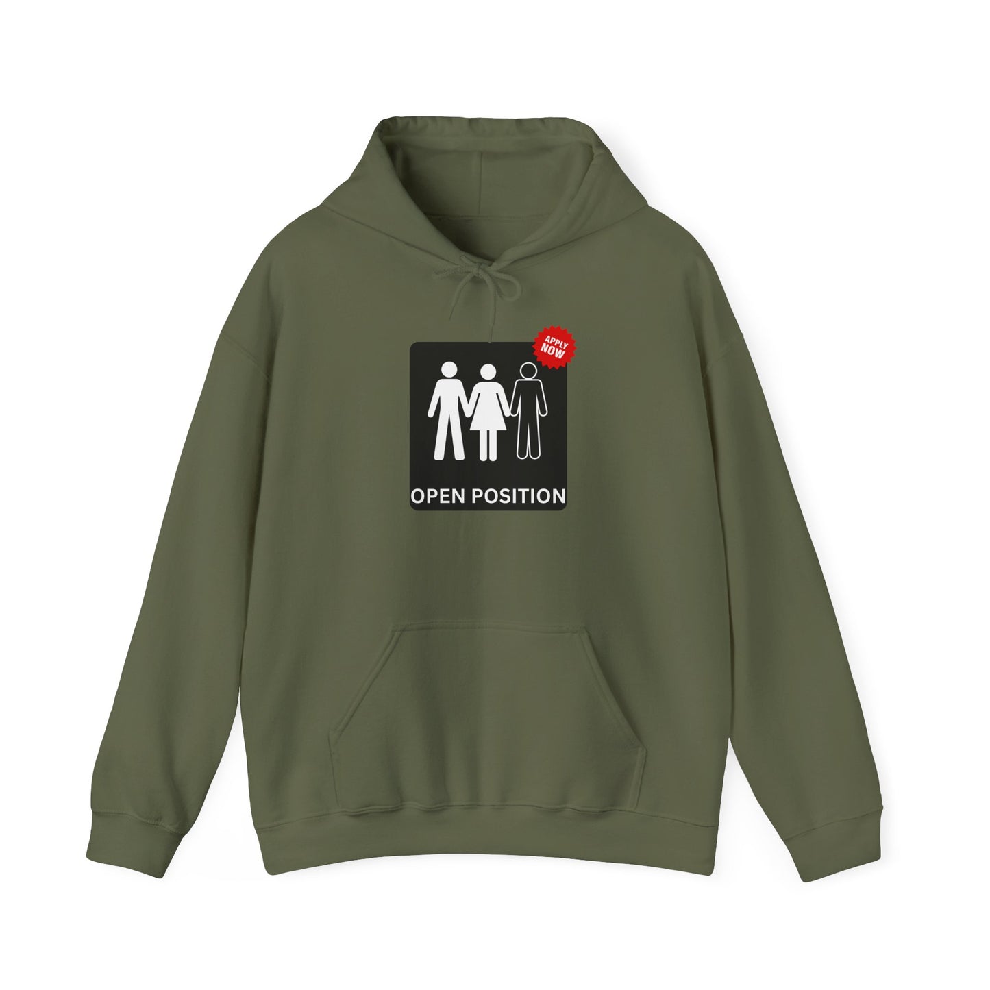 Open Position Unisex Heavy Blend™ Hooded Sweatshirt