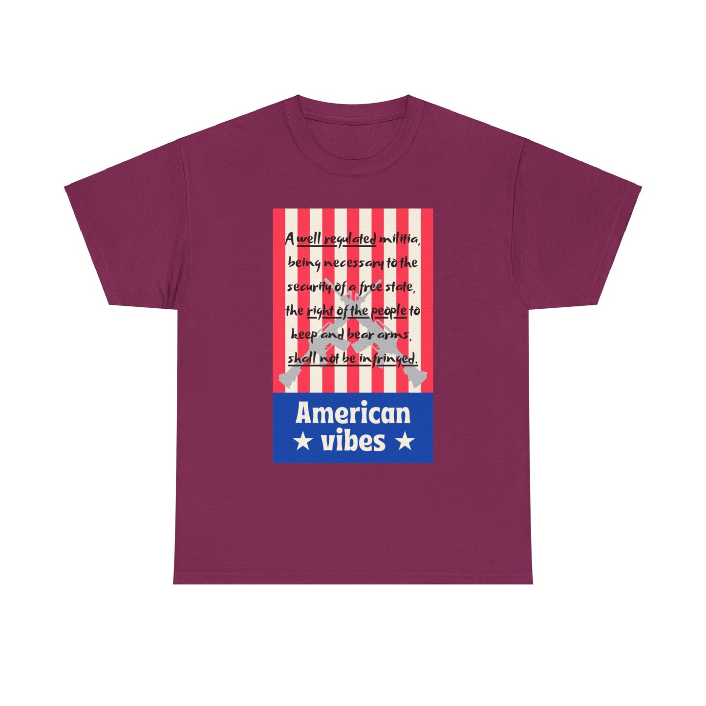 American Vibes Unisex Heavy Cotton Tee
