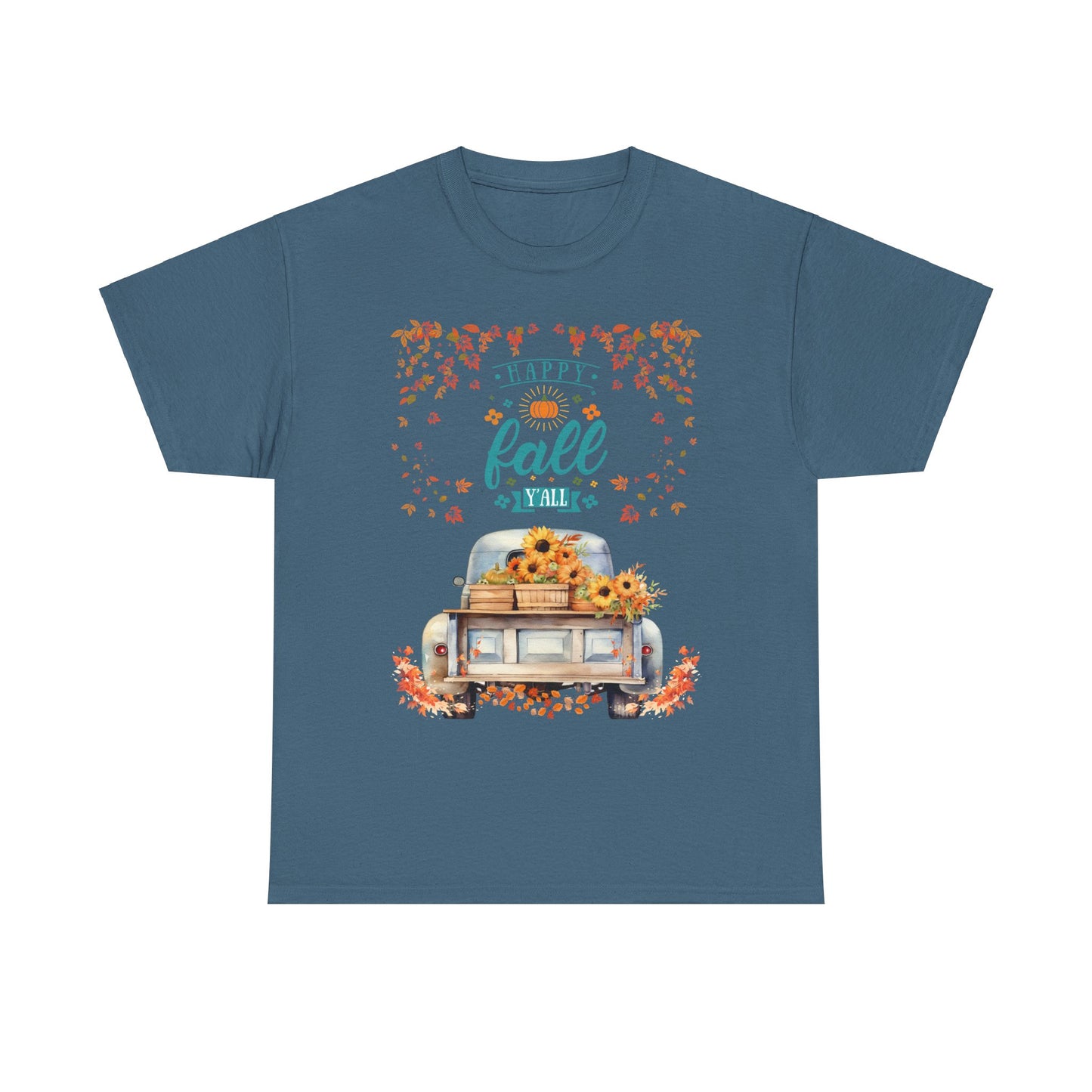 Happy Fall Heavy Cotton Tee