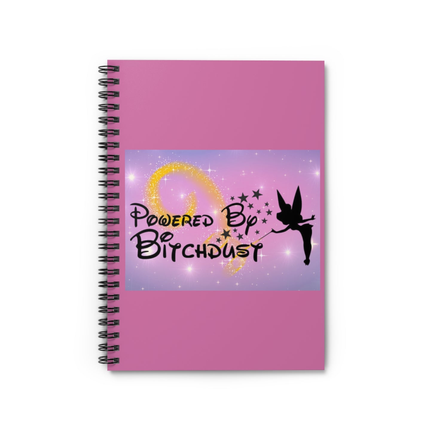 Power By Spiral Notebook - Ruled Line