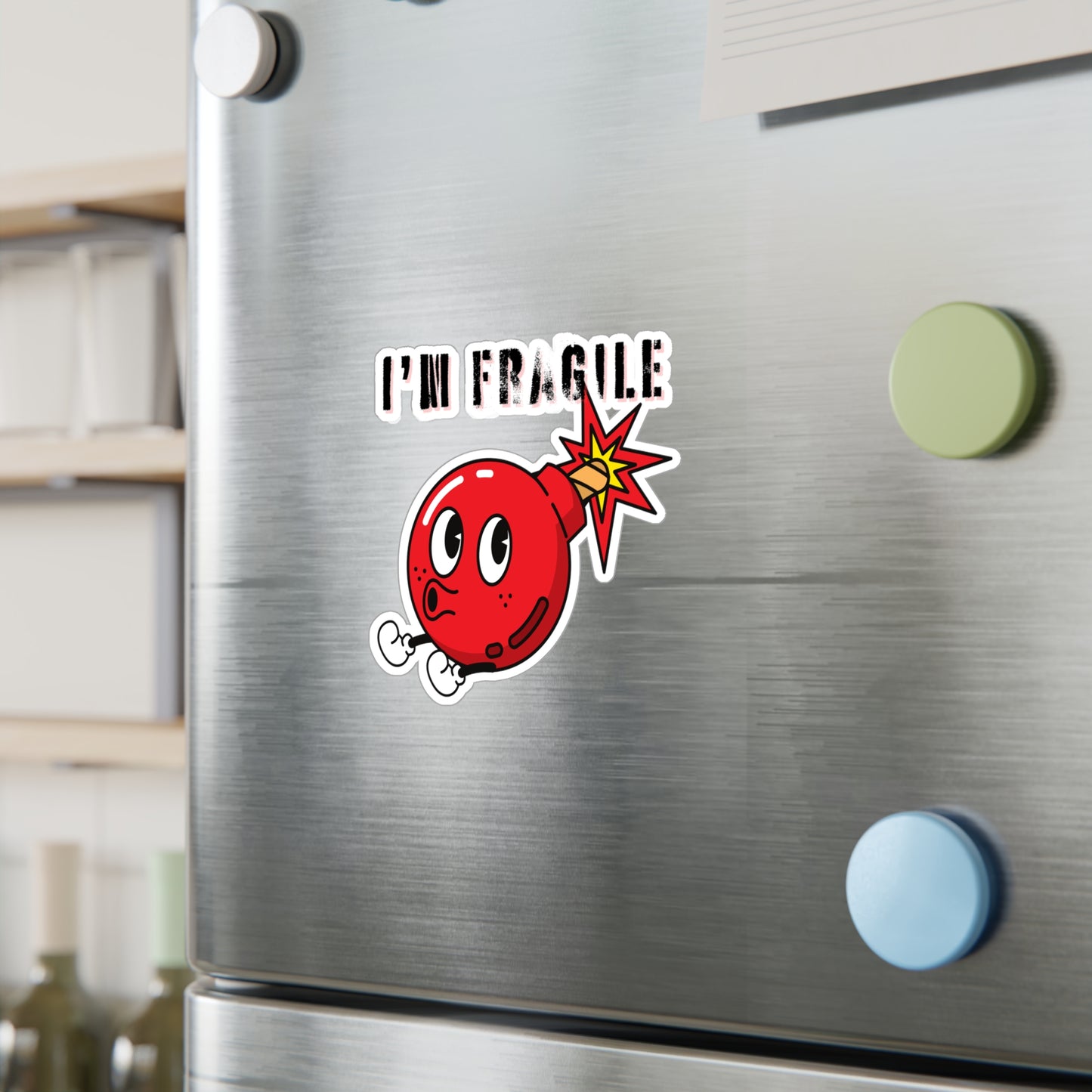 I'm Fragile- Kiss-Cut Vinyl Decal