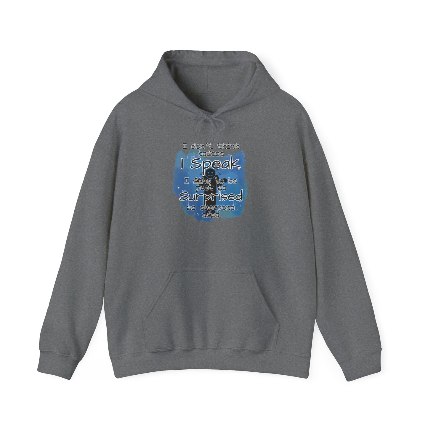 I Don't Think Unisex Heavy Blend™ Hooded Sweatshirt