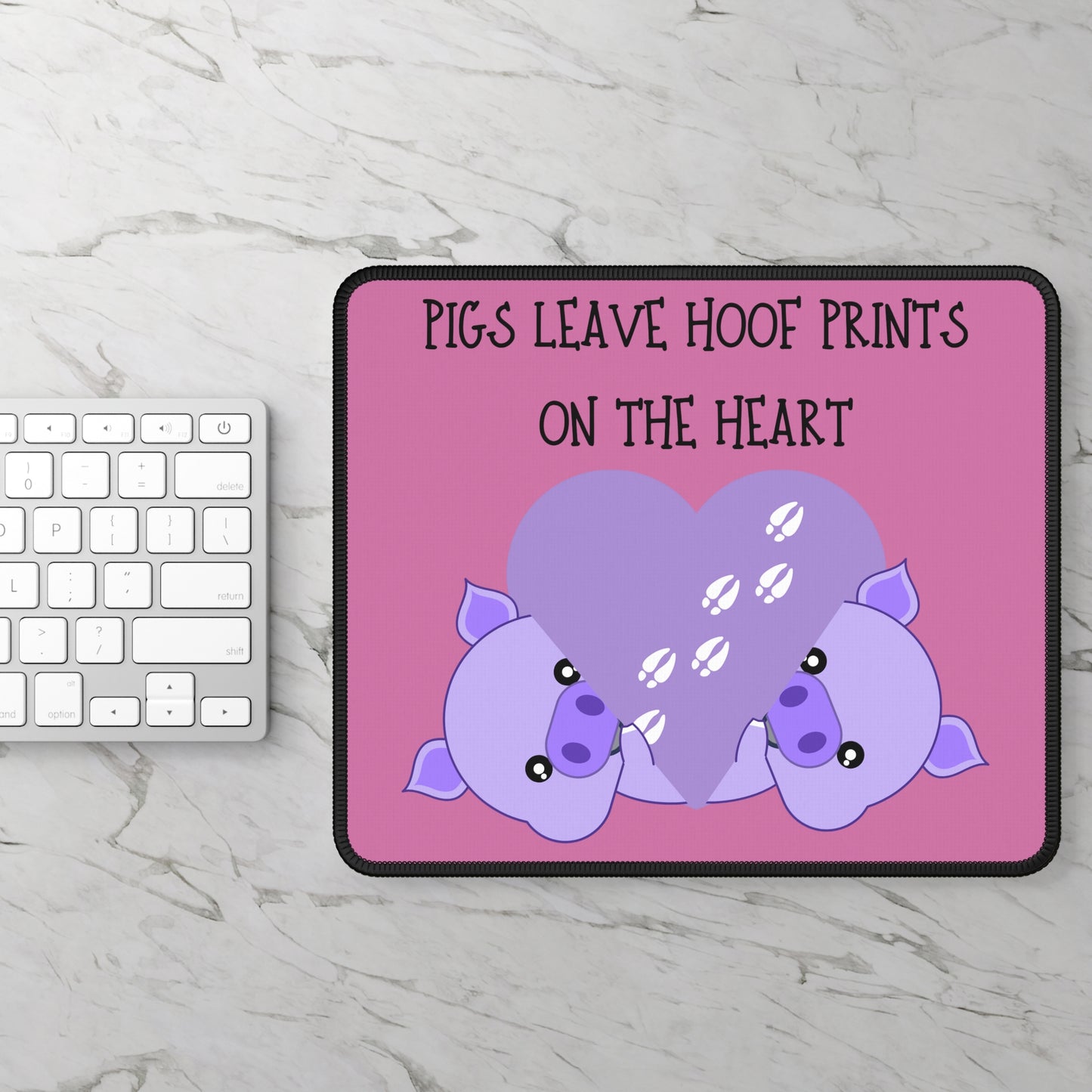 Pigs leave Gaming Mouse Pad