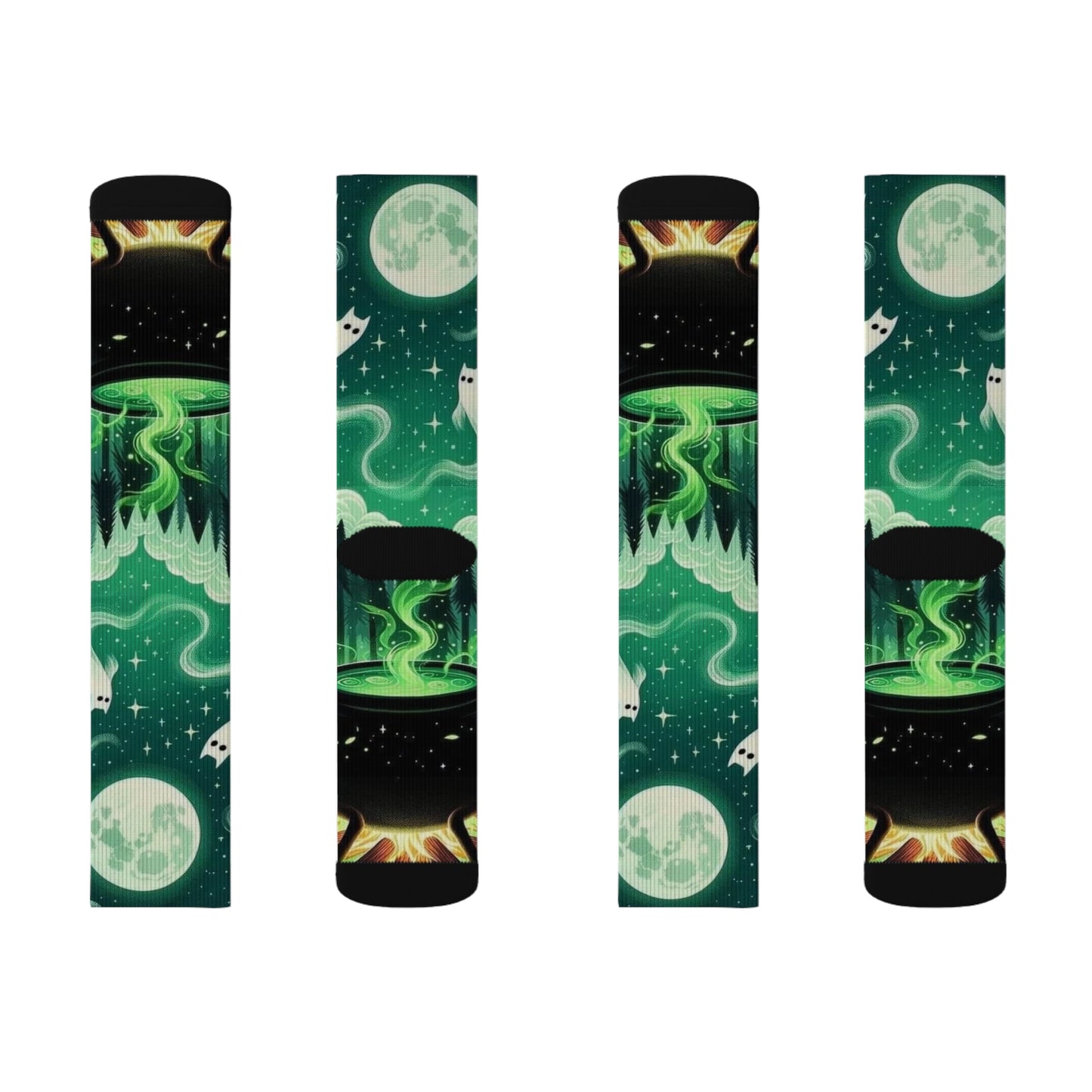 Spirited Cats Sublimation Socks