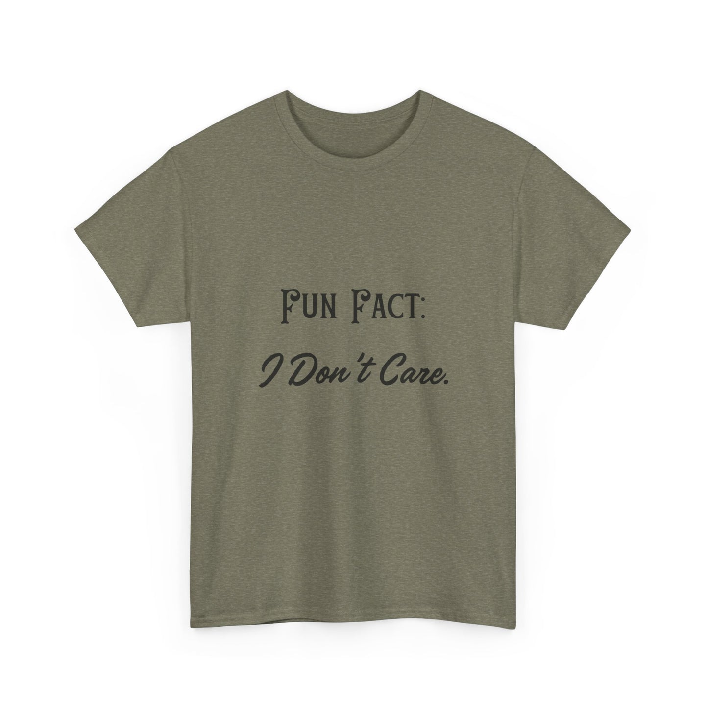 Fun Fact Heavy Cotton Tee