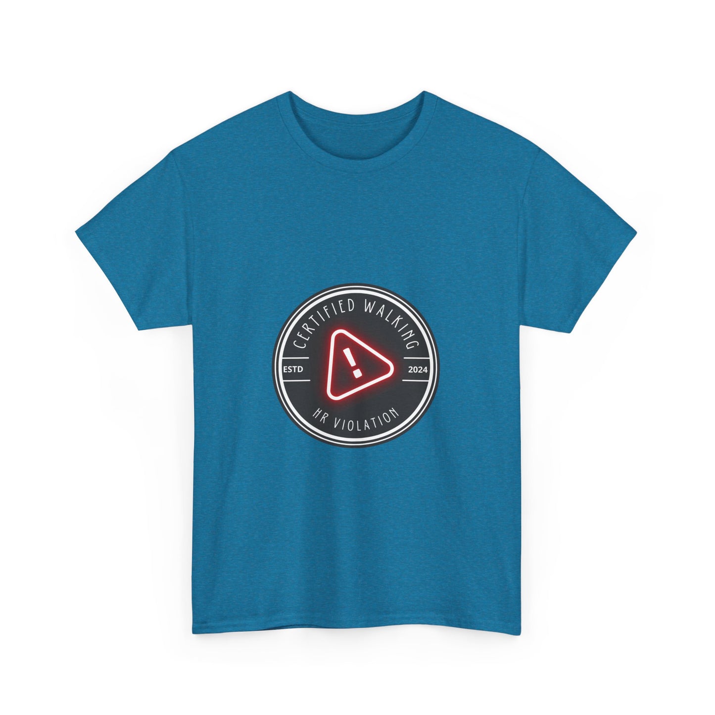 certified walking Unisex Heavy Cotton Tee