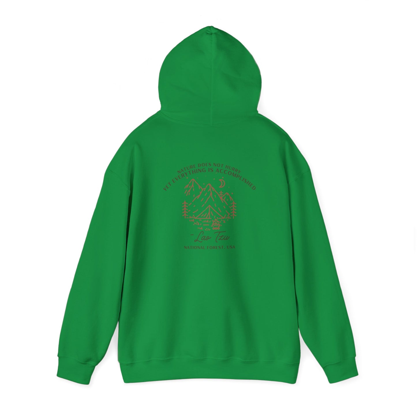Nature does not hurry Unisex Heavy Blend™ Hooded Sweatshirt