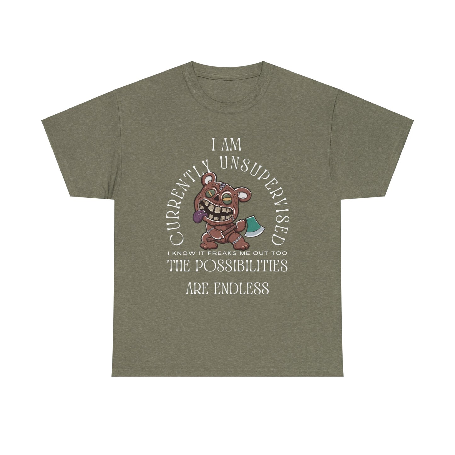 Unsupervised Unisex Heavy Cotton Tee