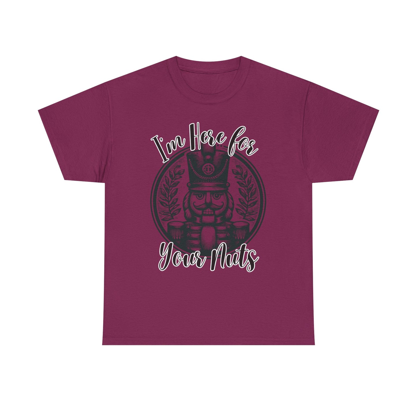 I'm Here for Unisex Heavy Cotton Tee