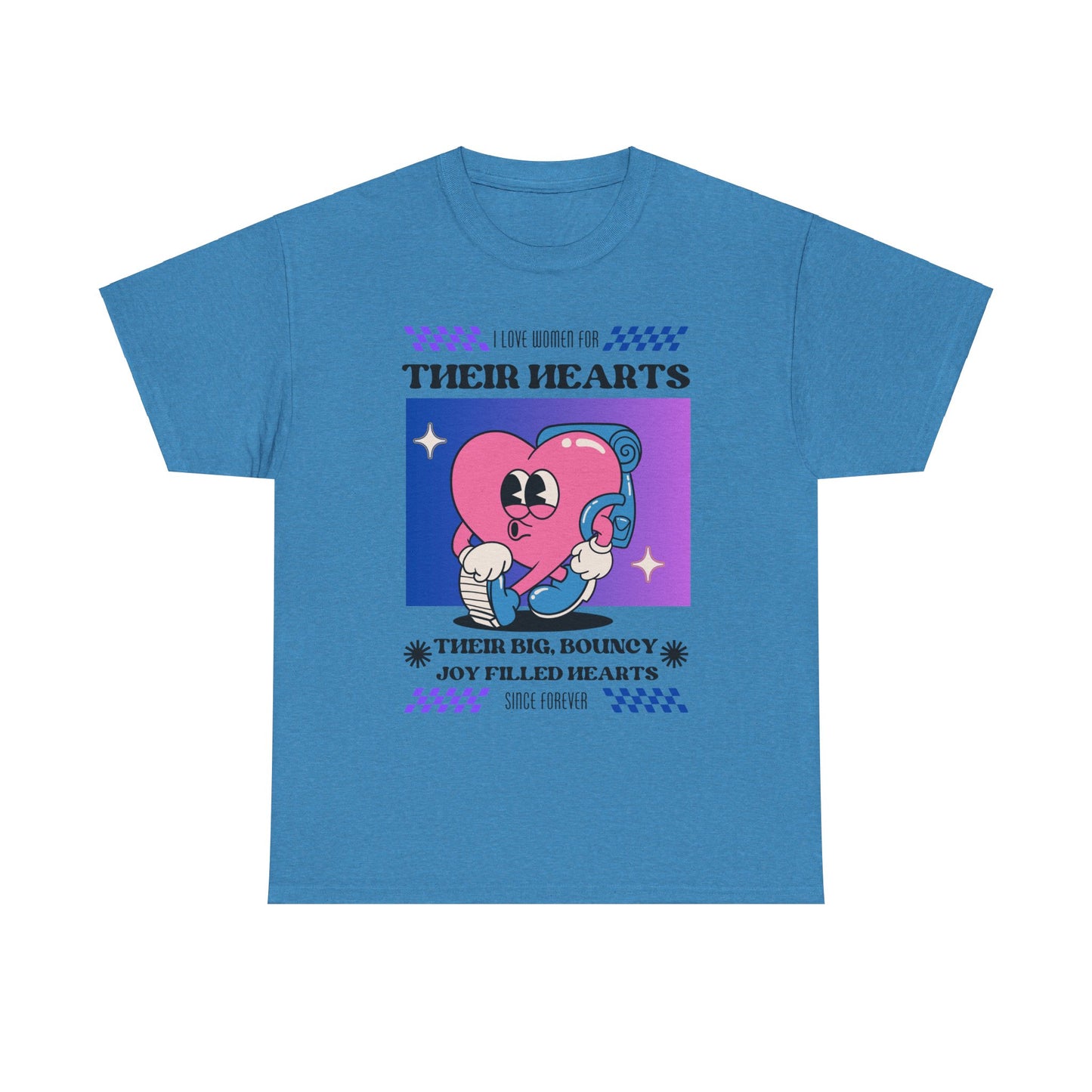 Love Hearts Unisex Heavy Cotton Tee