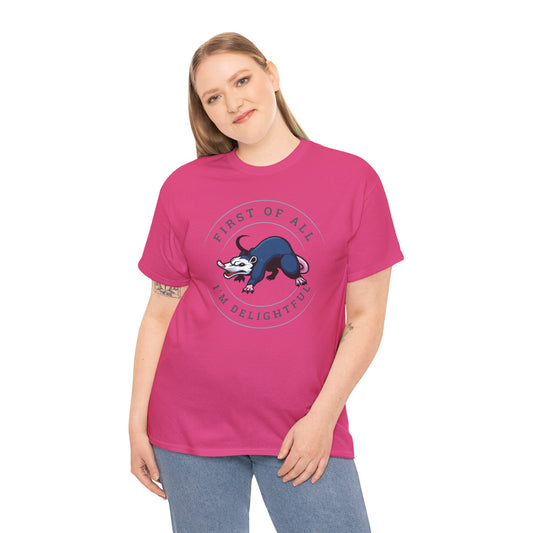 First of all Unisex Heavy Cotton Tee