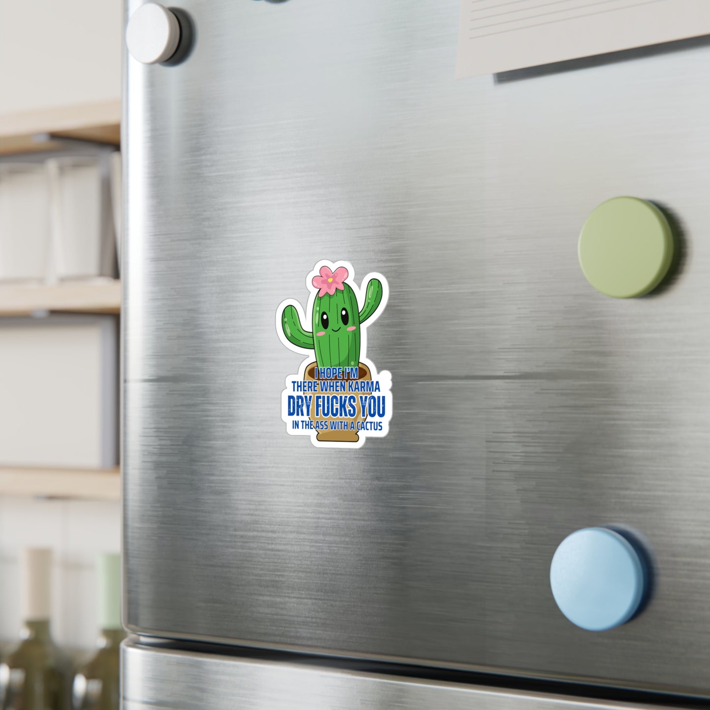 Cactus Kiss-Cut Vinyl Decals
