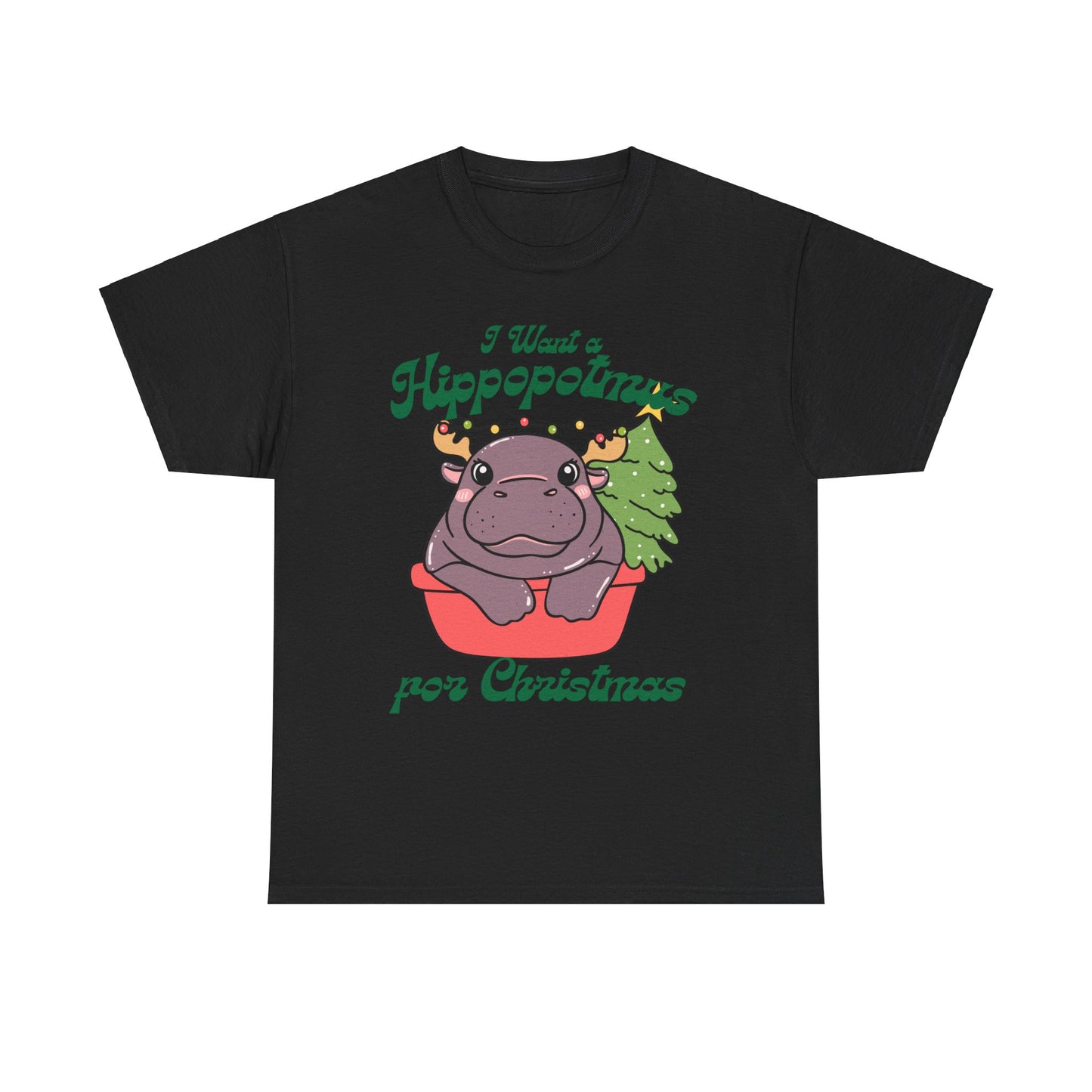 Hippo Unisex Heavy Cotton Tee