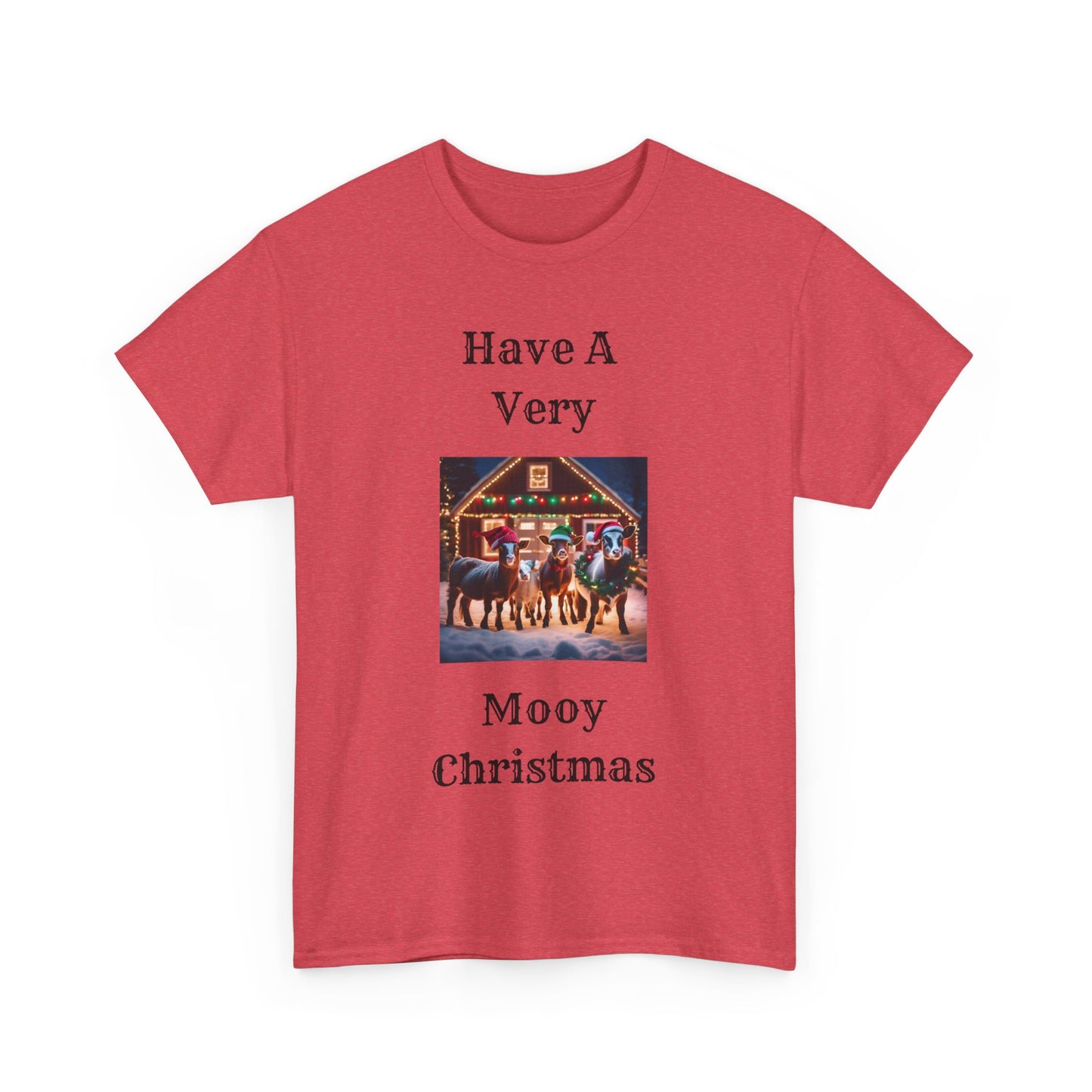 Mooy Christmas Unisex Heavy Cotton Tee