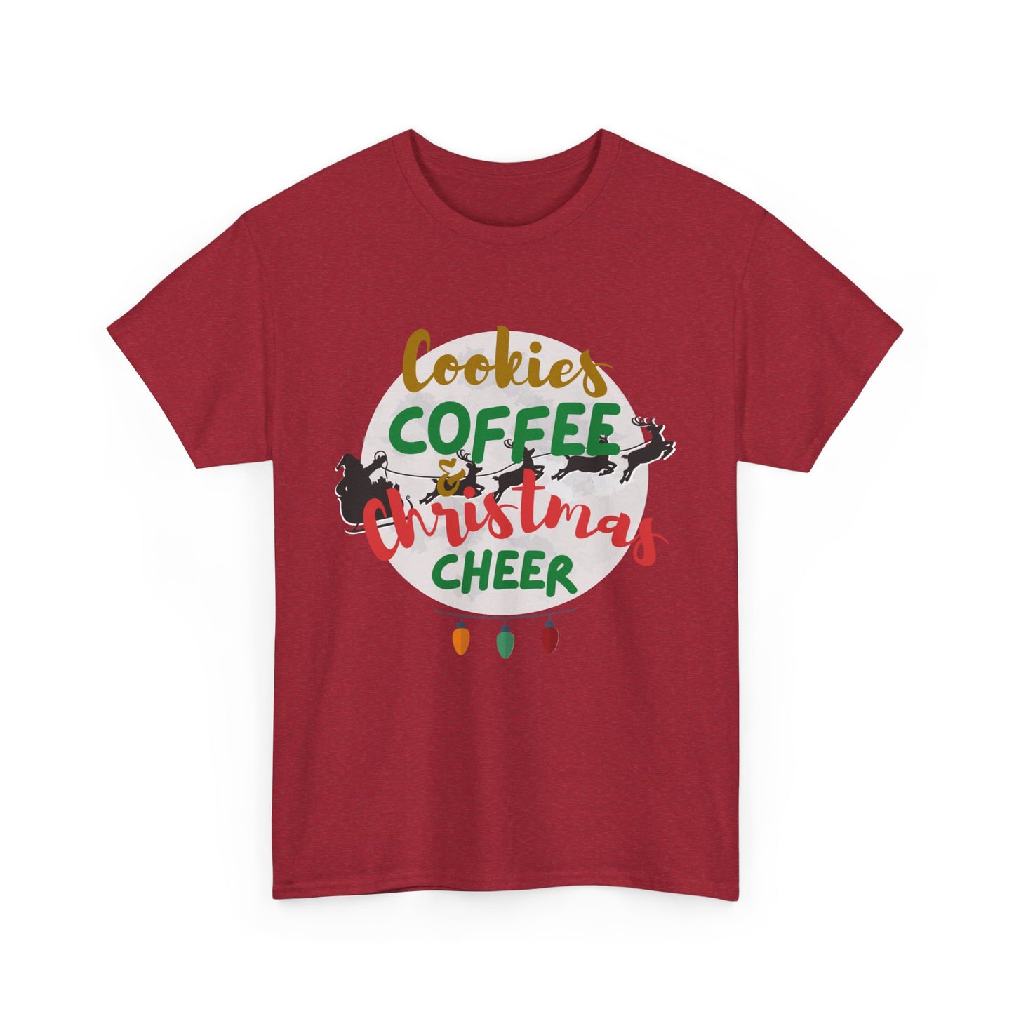Christmas Cookies Unisex Heavy Cotton Tee