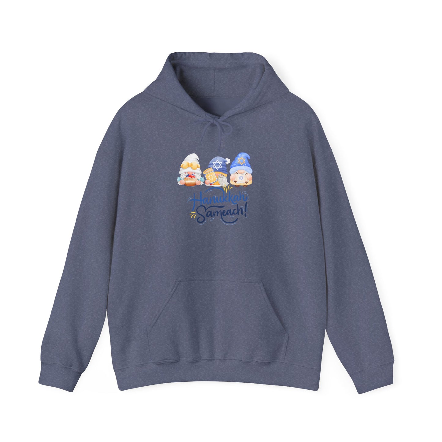 Hanukkah Gnomes Unisex Heavy Blend™ Hooded Sweatshirt