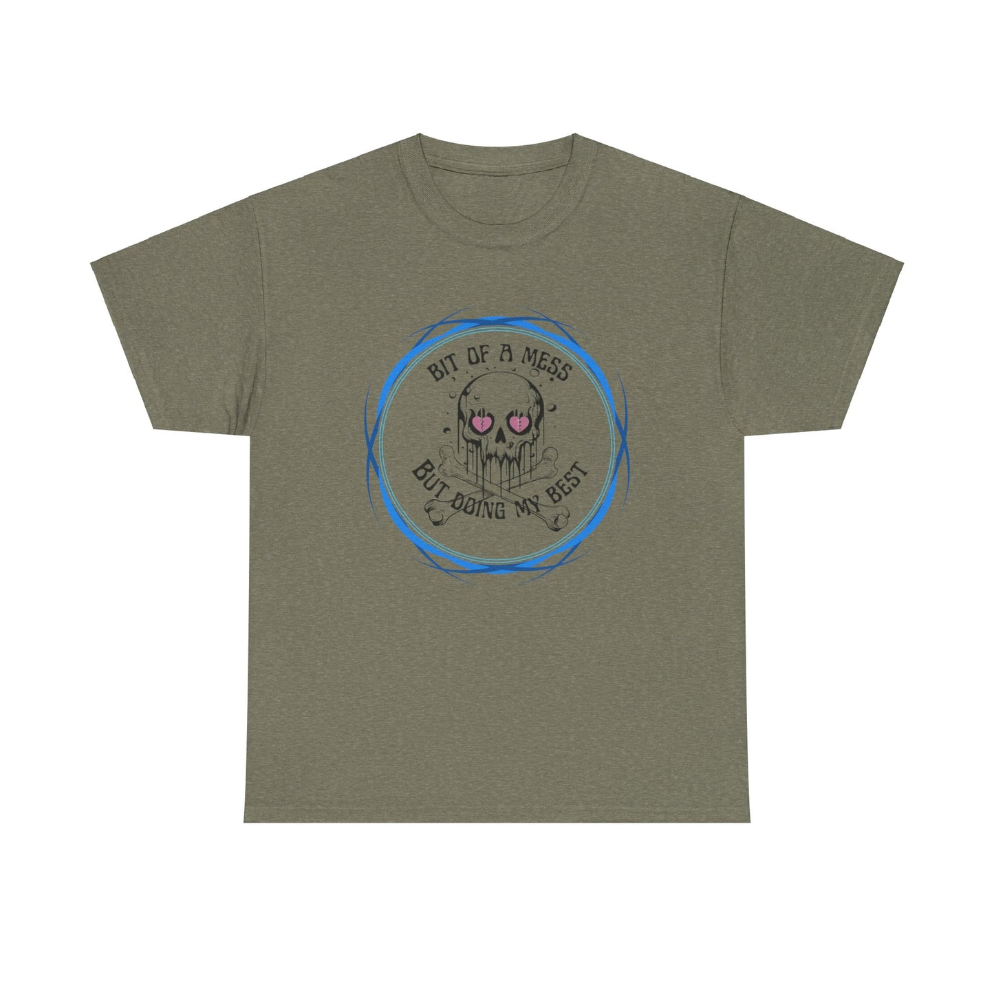 Bit of a Mess Unisex Heavy Cotton Tee