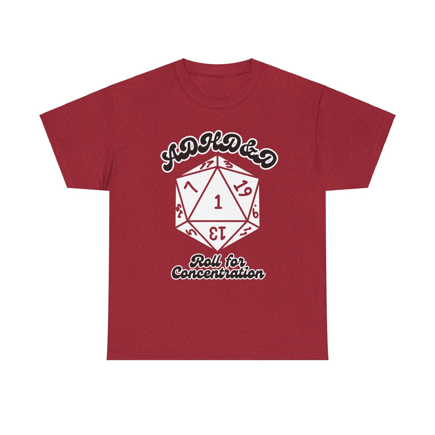 ADHD&D Unisex Heavy Cotton Tee