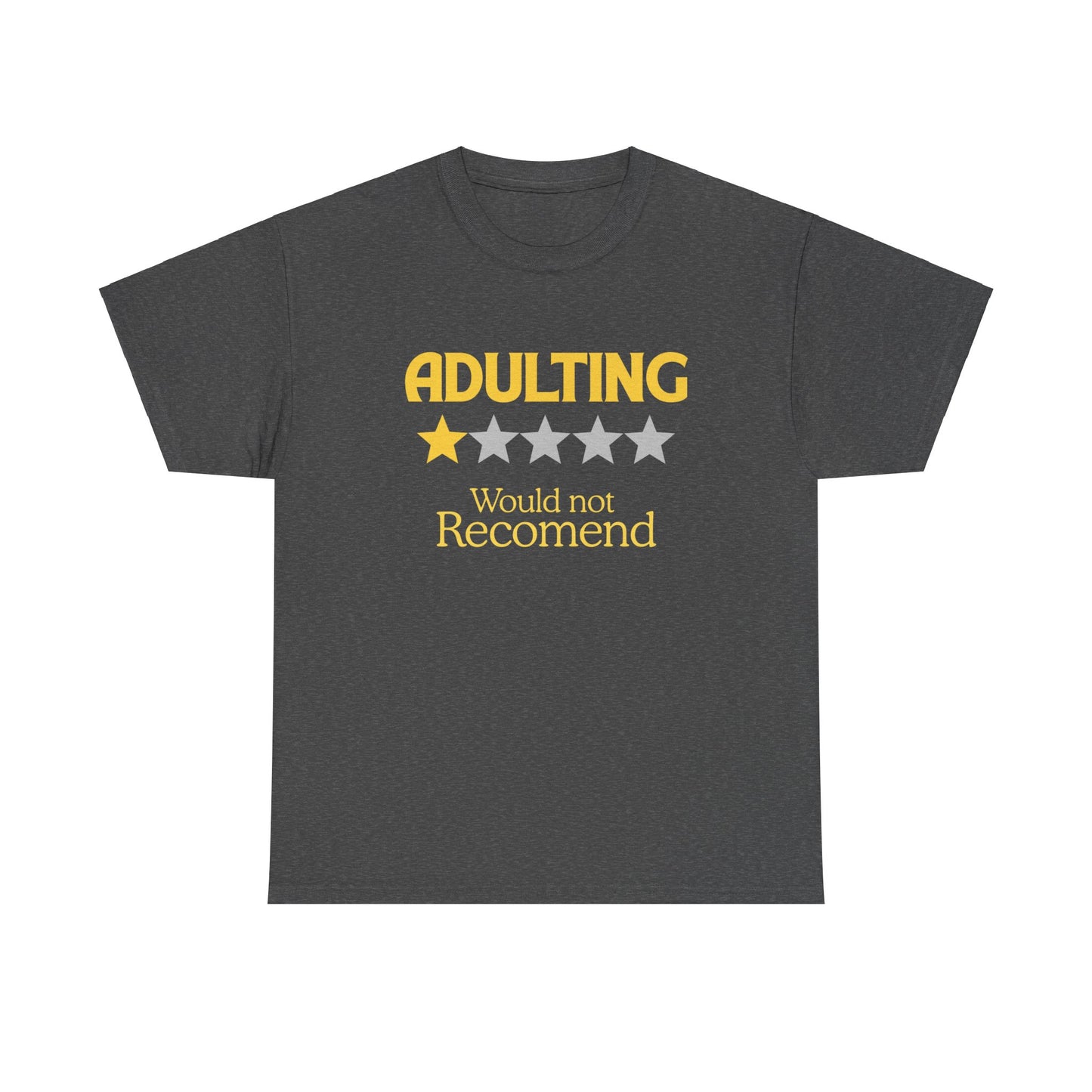 Adulting Unisex Heavy Cotton Tee
