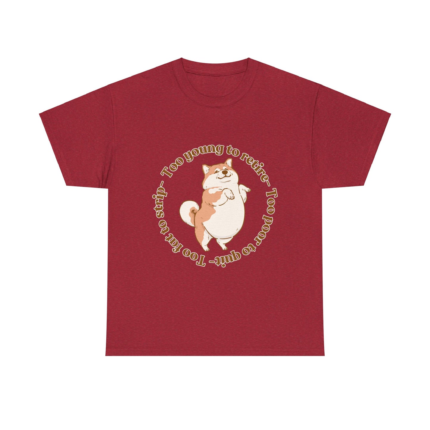 Too Young Unisex Heavy Cotton Tee