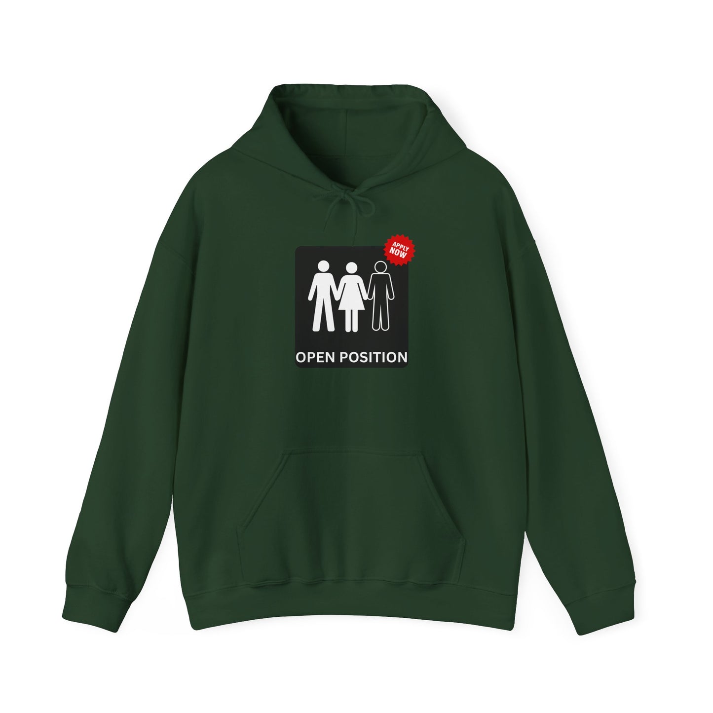 Open Position Unisex Heavy Blend™ Hooded Sweatshirt