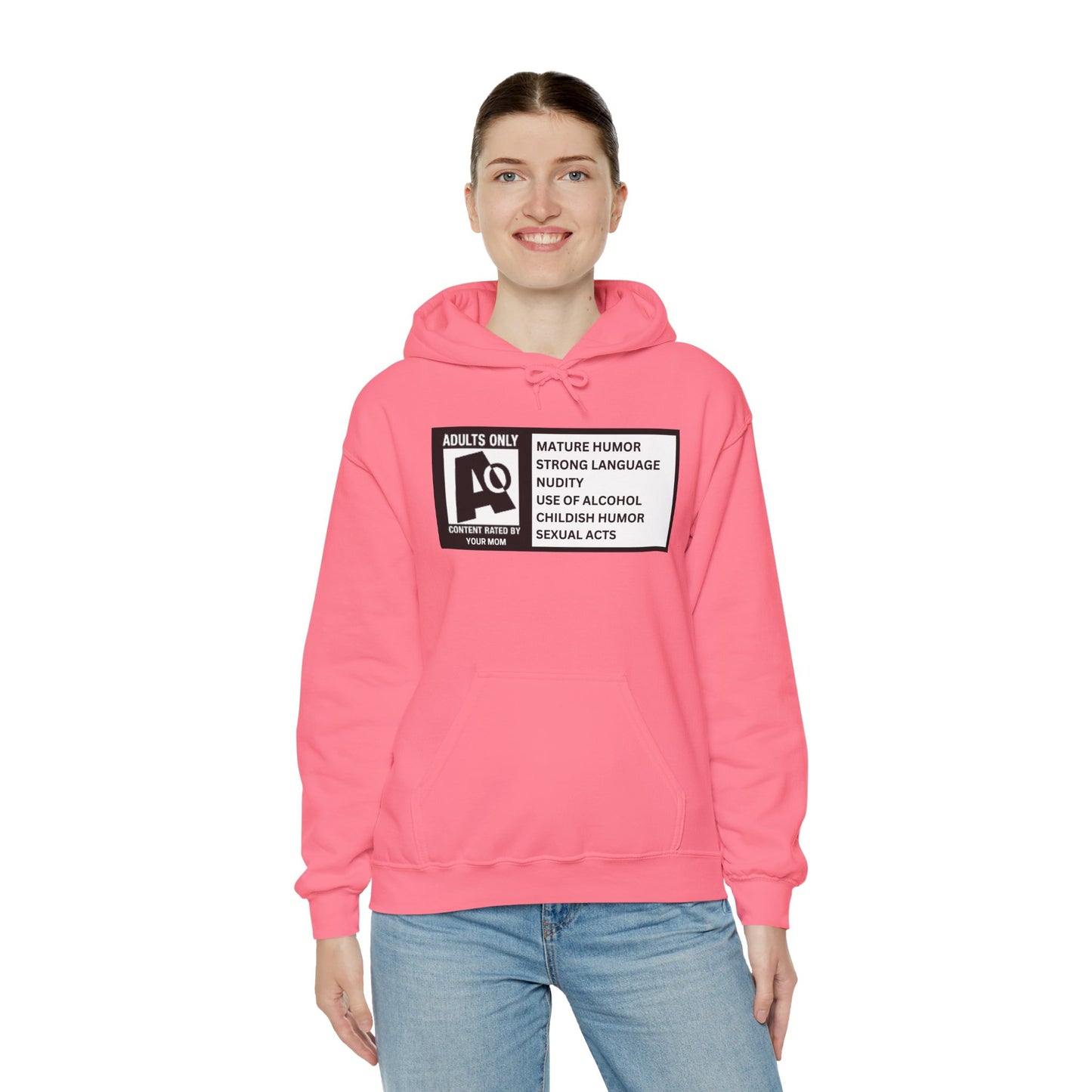 Maturity Rating Unisex Heavy Blend™ Hooded Sweatshirt