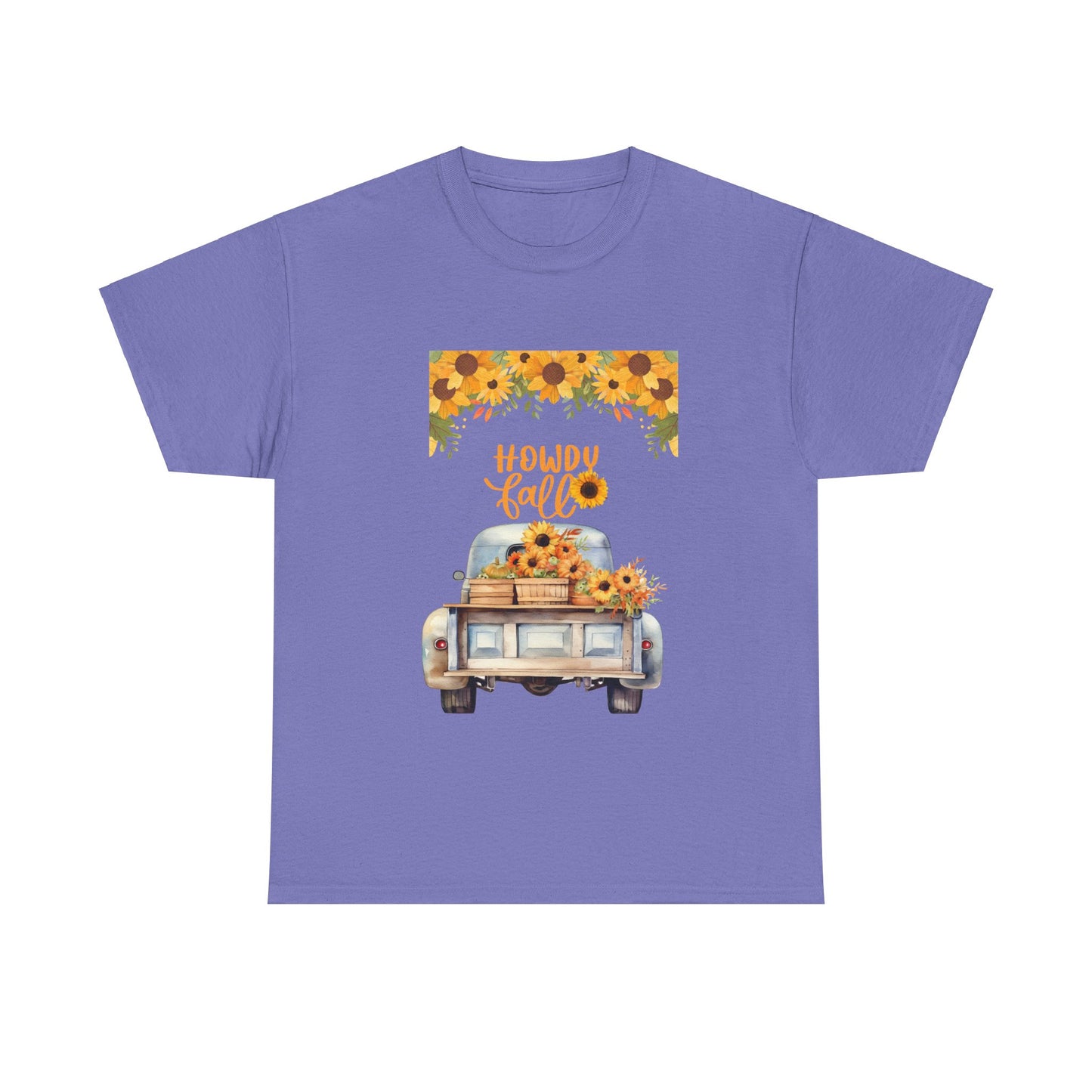 Howdy Fall Heavy Cotton Tee