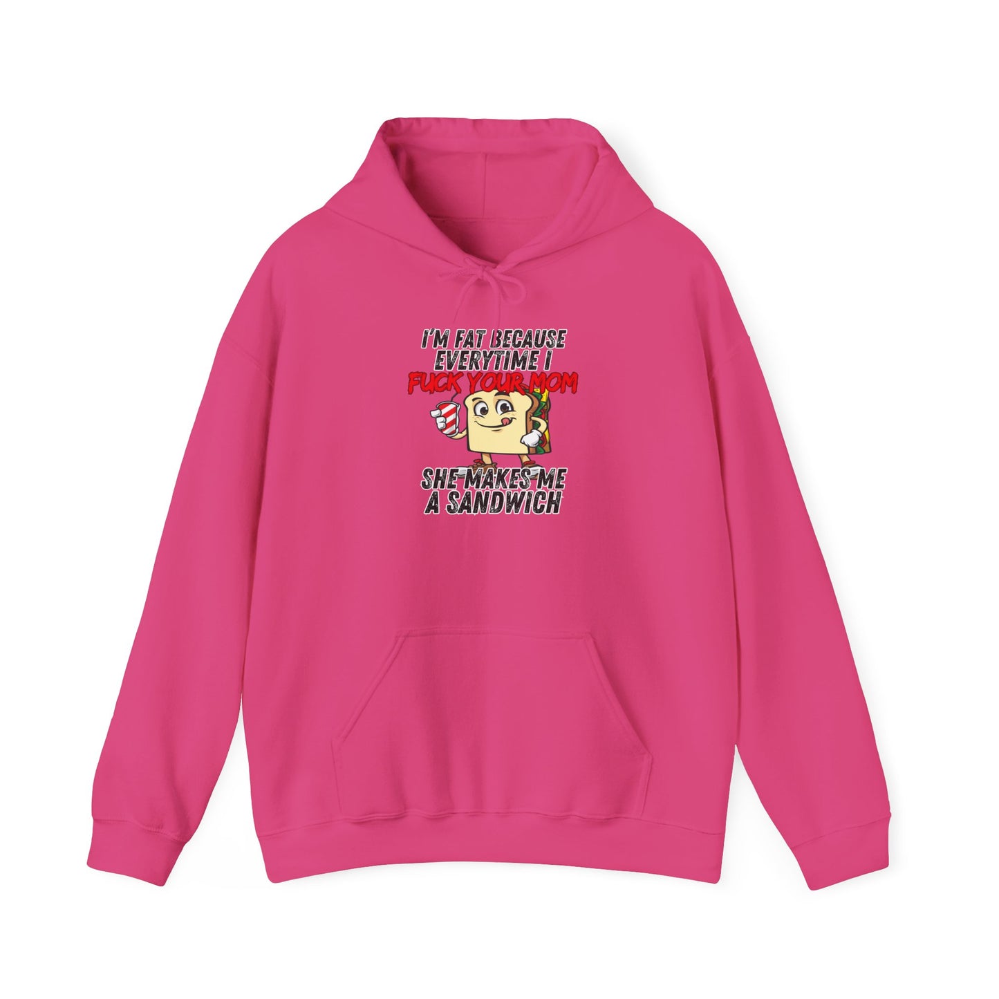 I'm Fat Unisex Heavy Blend™ Hooded Sweatshirt