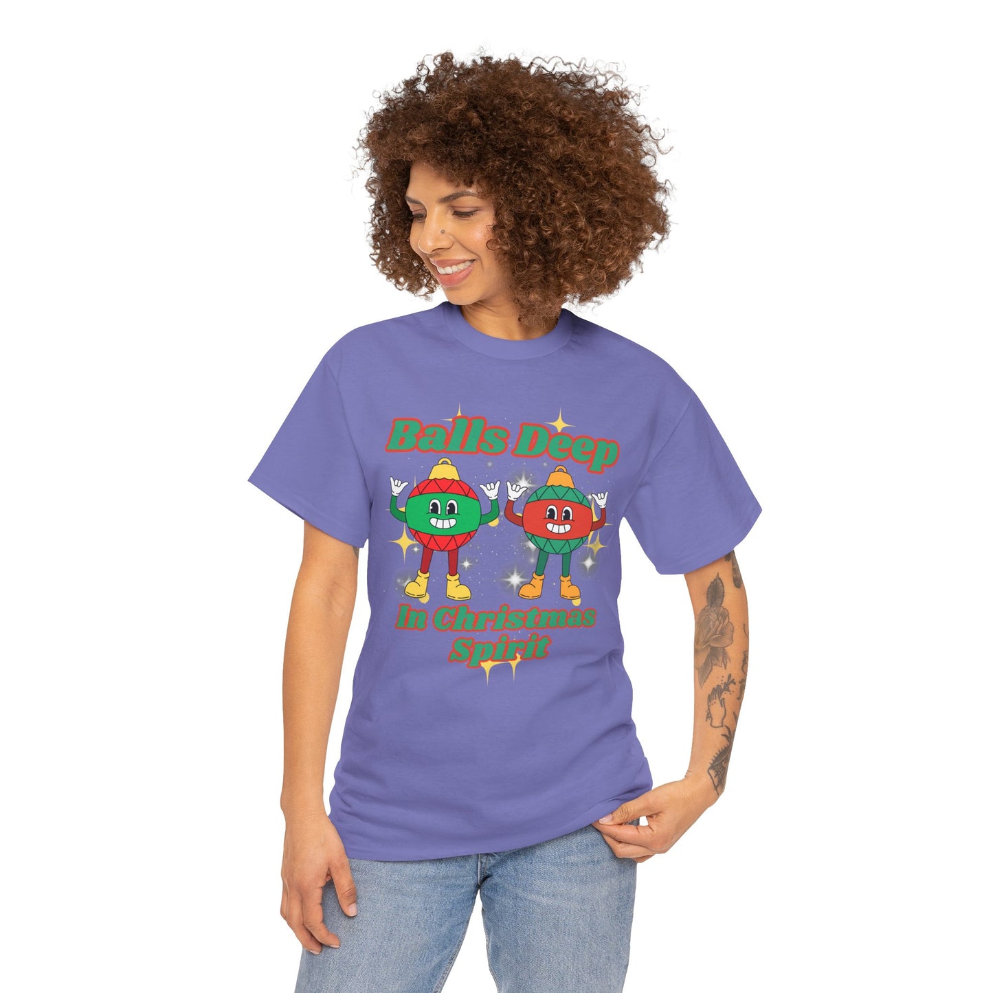 Balls Deep Unisex Heavy Cotton Tee