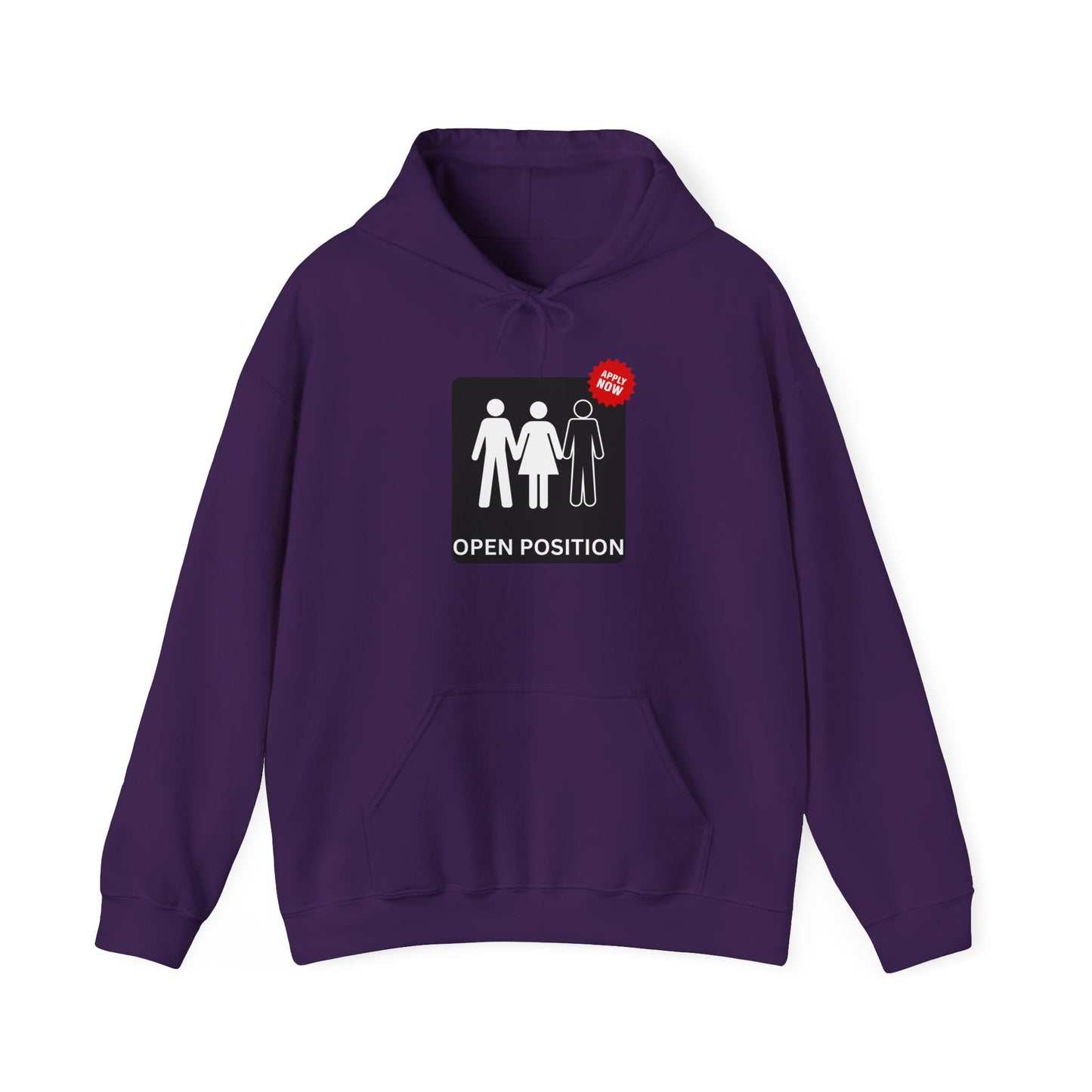 Open Position Unisex Heavy Blend™ Hooded Sweatshirt