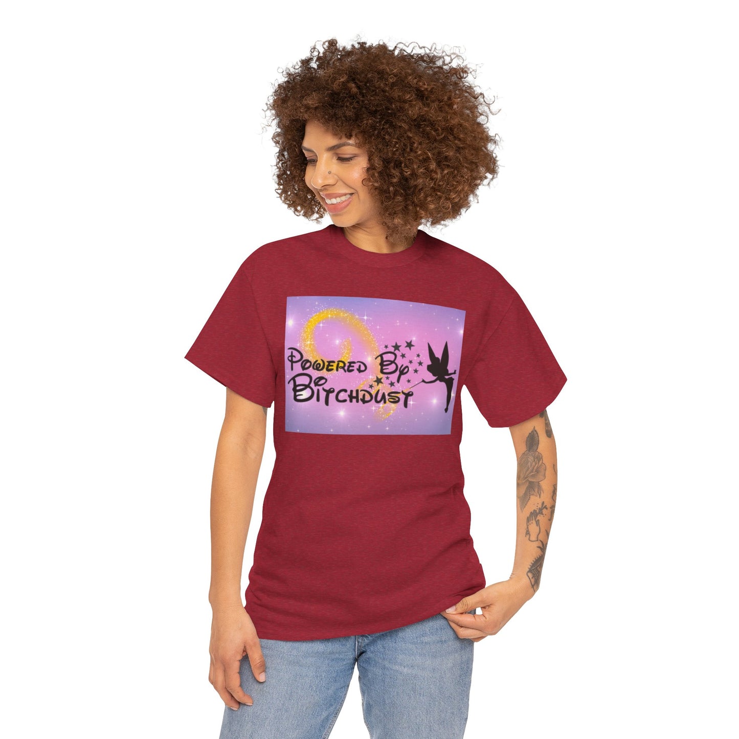 Powered by Unisex Heavy Cotton Tee