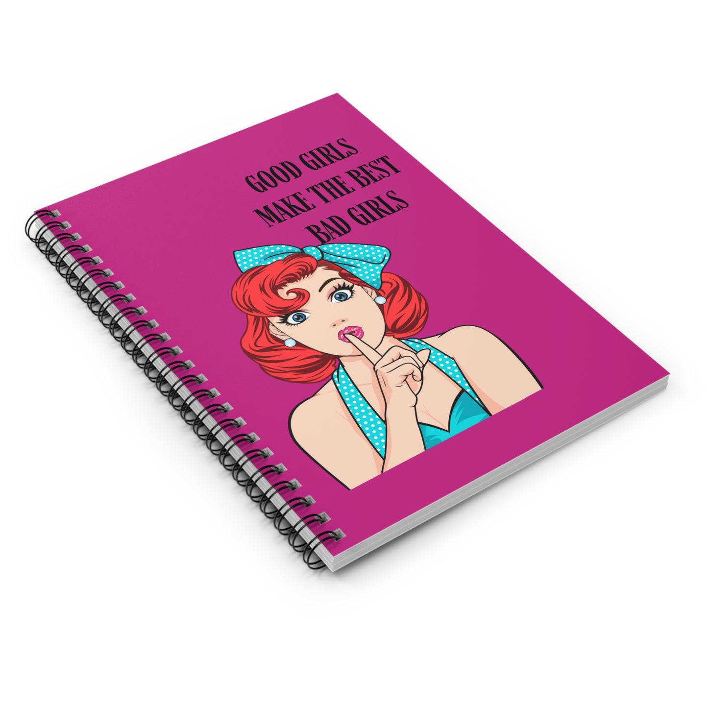 Good Girls Make Spiral Notebook - Ruled Line
