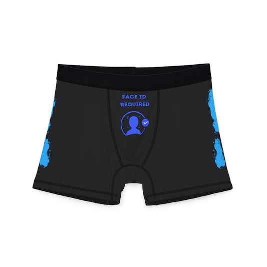 Face ID Men's Boxers (AOP)